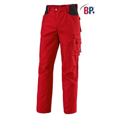 Arbeitshose 1788 555 rot/schwarz, Größe 44n