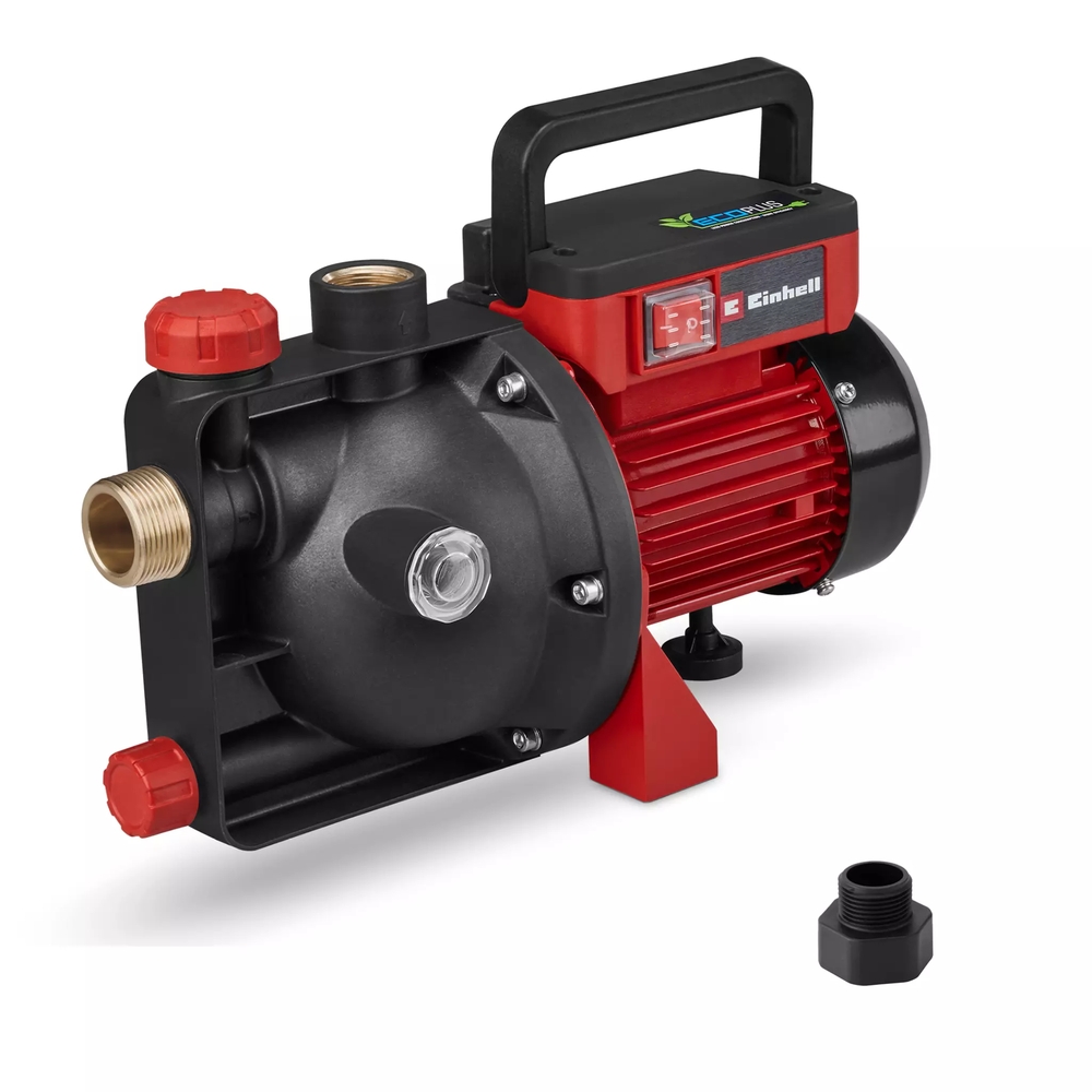 [neuwertig] Gc-gp 6050 Eco Plus Gartenpumpe – 600 W – 5000 L/h – 4 Bar – 40 M Förderhöhe – Messinganschlüsse – Generalüberholt Einhell
