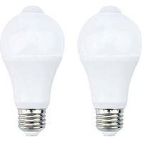 Fliti E27 12w Led-lampe Mit Pir-infrarot-bewegungsmelder, 1200 Lm, 5700 K Kaltweiß, 360° Automatische Ein-/ausschaltung Für Treppenhaus, Flur, Garage, 2er-pack
