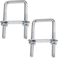 Fliti 2er-pack M8 U-bügel, Edelstahl 304, 70 X 110 Mm, Hochleistungsbefestigungen Für Rohre Und Maschinenteile