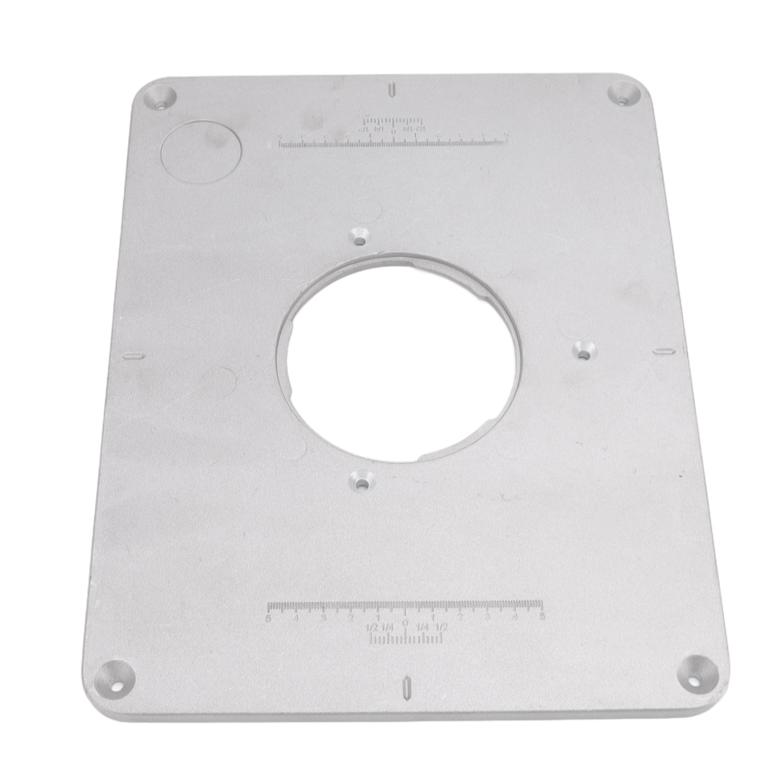 4‑17/32 Zoll Aluminium-frästisch-einlegeplatte Für 625 624 Für Bosch 1611 1615 Für Feinrt 1800 Für Holzbearbeitung