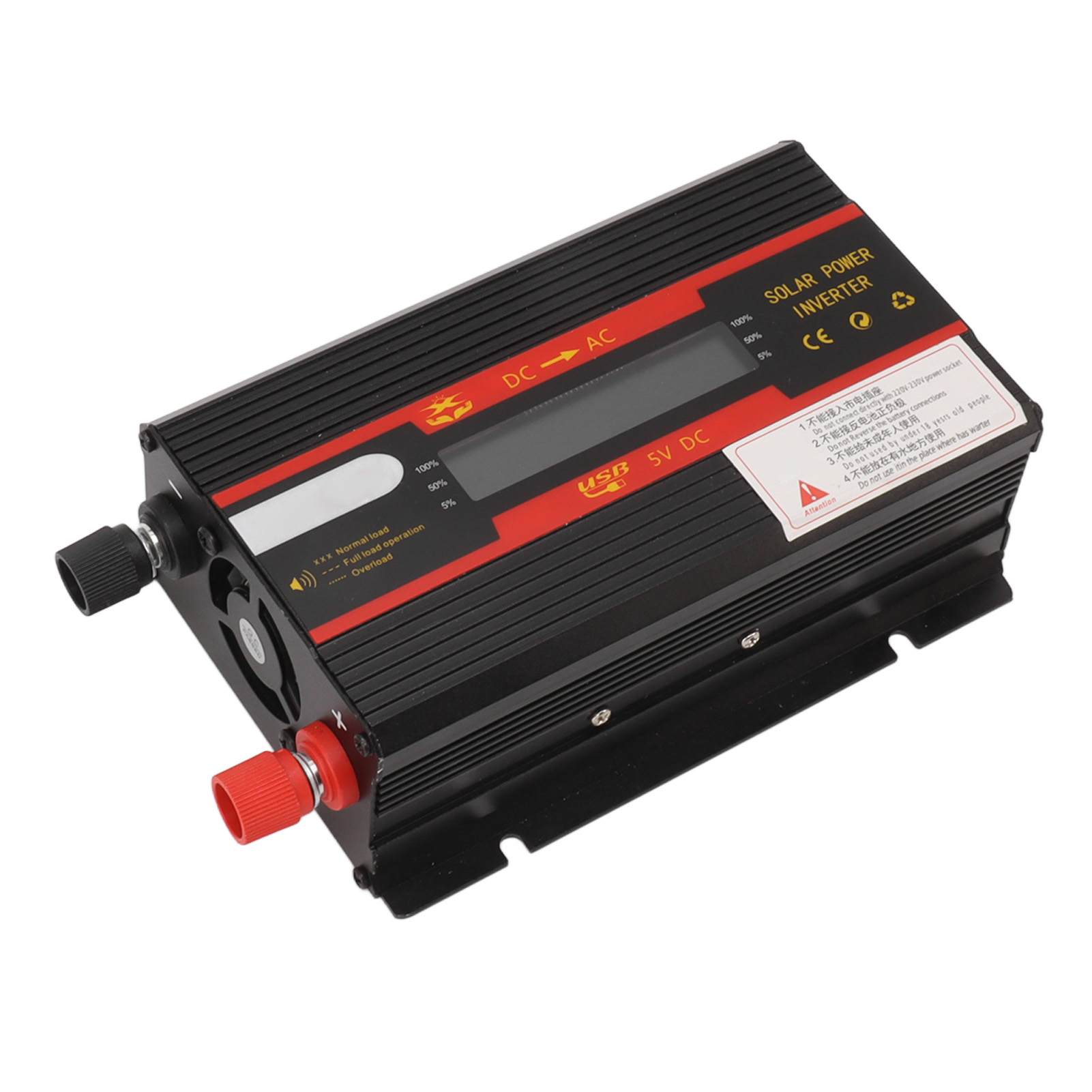 600-watt-kfz-wechselrichter/konverter, 600-watt-solarwechselrichter Mit Lcd-display Für Windenergieerzeugung