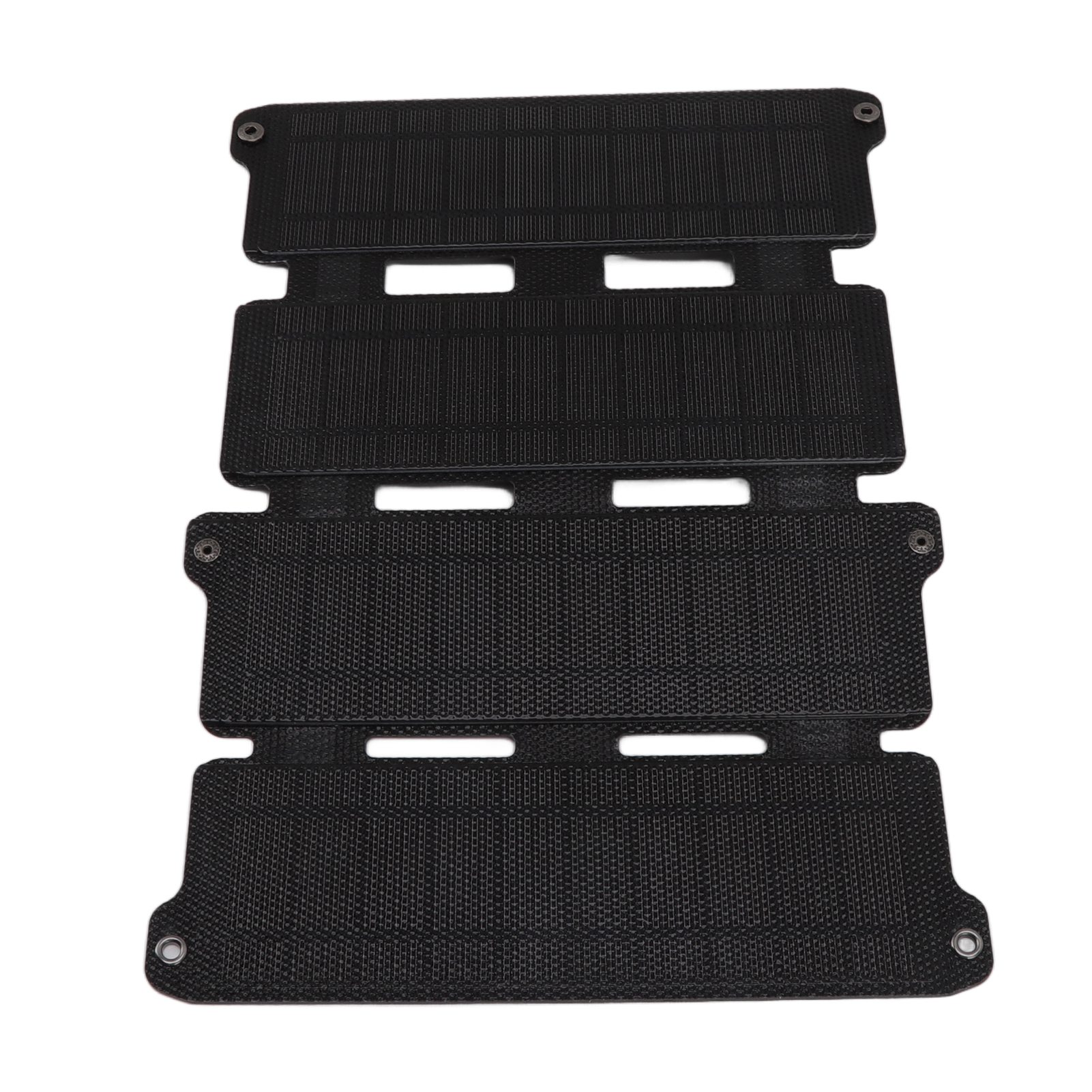 Faltbares Solarpanel Aus Monokristallinem Silizium Mit 2 Usb-ausgängen, Flexiblem Etfe-solarpanel, 14 W, 5 V, Schwarz