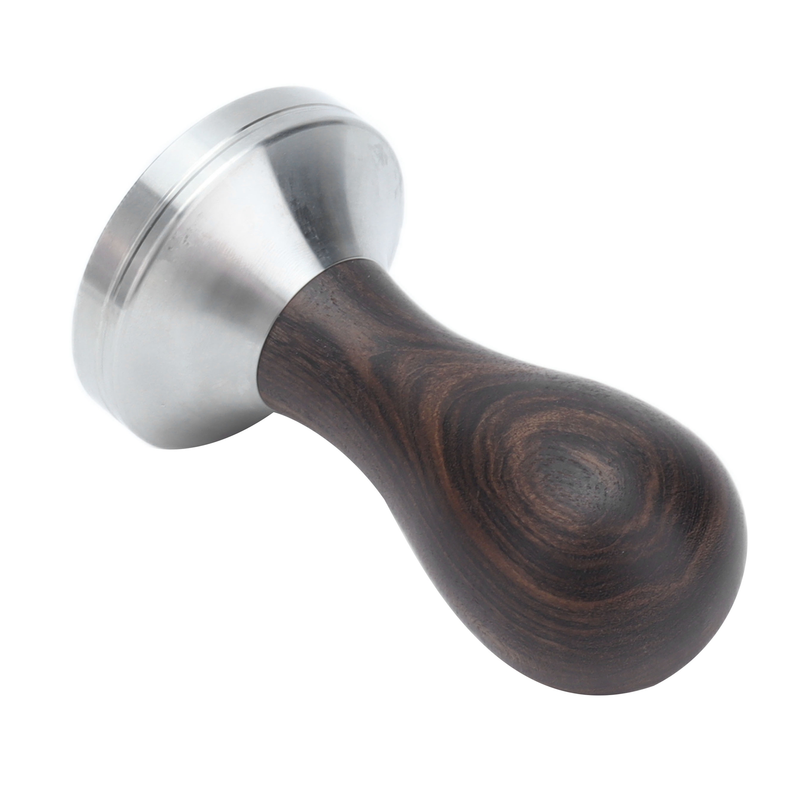 53-mm-kaffeepulverstampfer Aus Edelstahl Mit Holzgriff Für Zuhause Und Büro