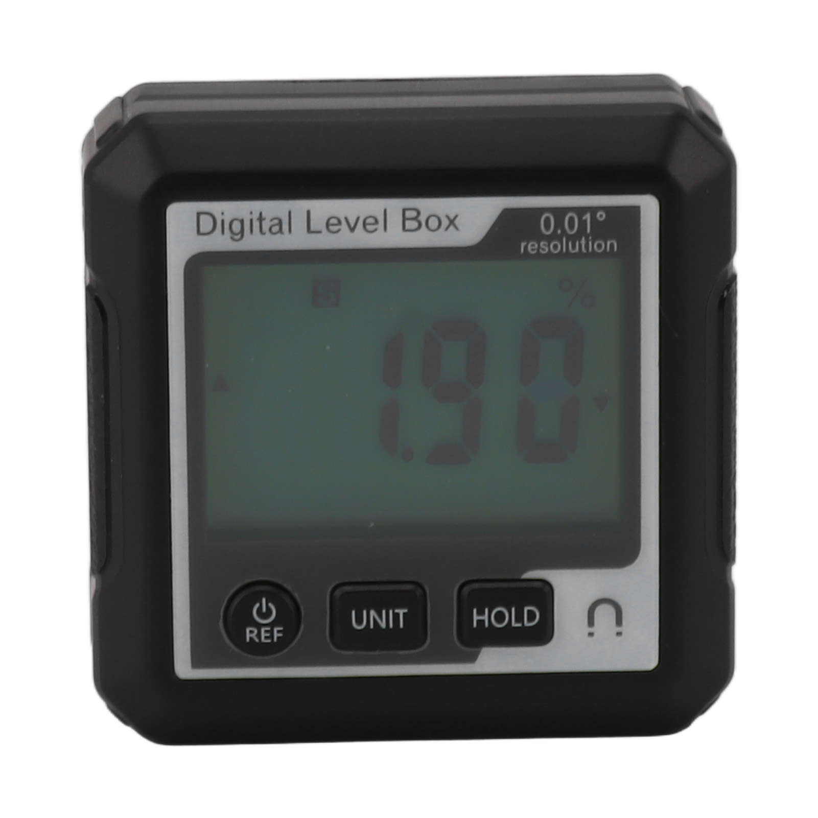 Digitale Wasserwaage Mit Magnetischer Datenverriegelung, Winkel- Und Neigungsumrechner, Winkelmesser Für Zimmerei, Bauwesen, Mauerwerk, Fasen, Schwarz/weiß