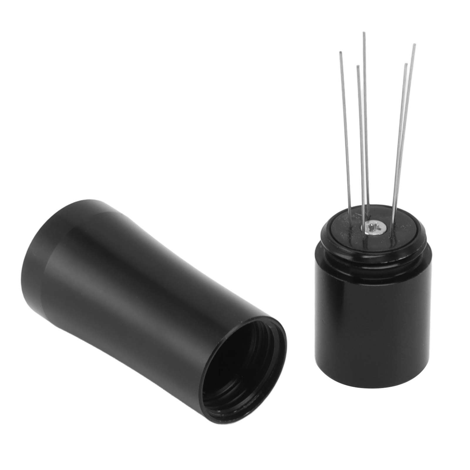 Kaffeestampfer Aus Edelstahl 304, Nadelform, Kaffeeverteilungswerkzeug Für Zuhause, Schwarz