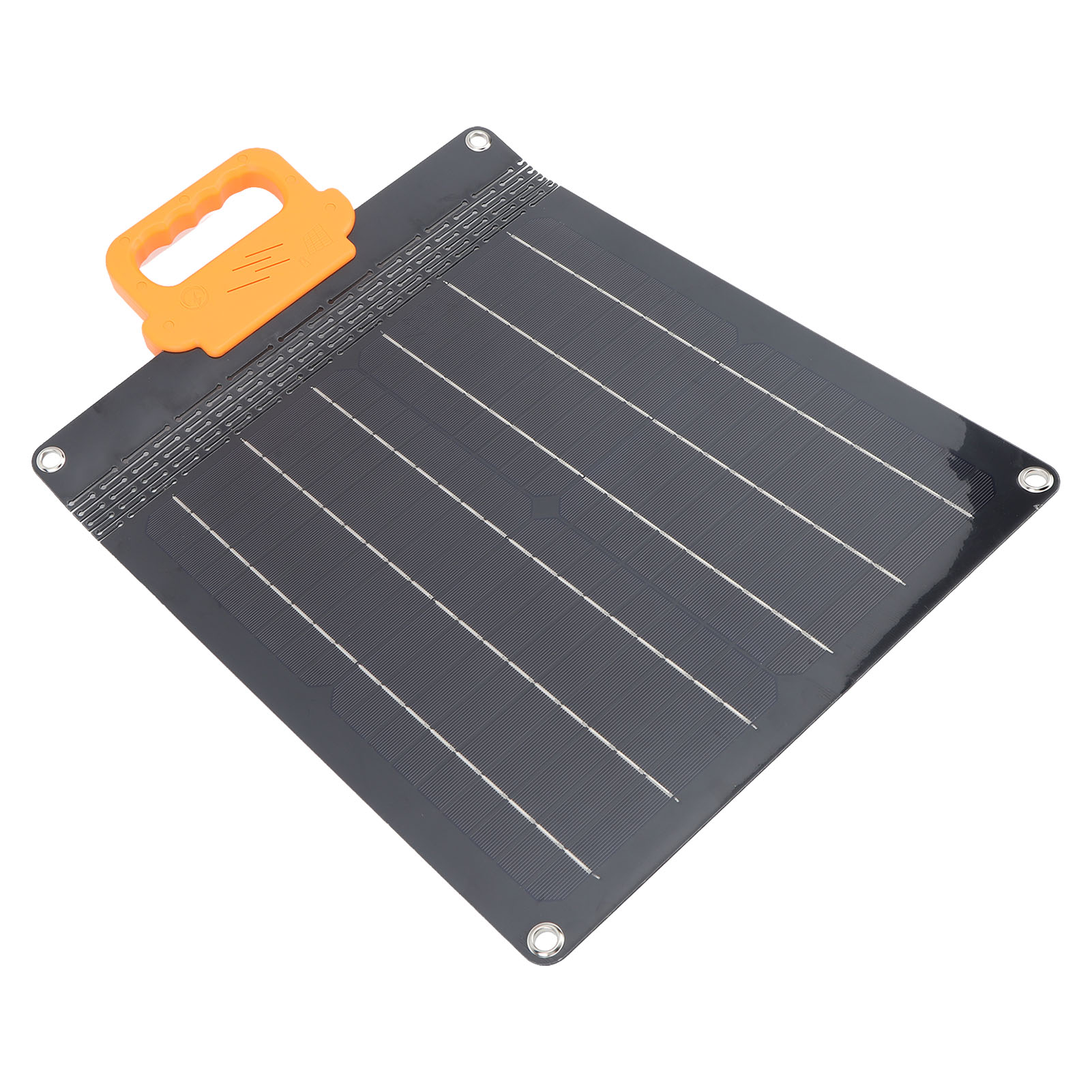 Flexibles Solarpanel 20w 18v Faltbares Hochleistungs-solarpanel Wasserdichtes Monokristallines Solarpanel Ladegerät Mit Griff Für Den Außenbereich Schwarz