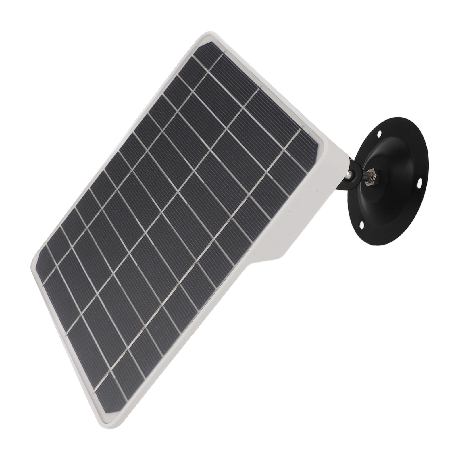 10-w-solarpanel Für Sicherheitskameras, Monokristallines Silizium, Usb-solarpanel Für Den Außenbereich Mit 360° Verstellbarer Halterung Für Zuhause
