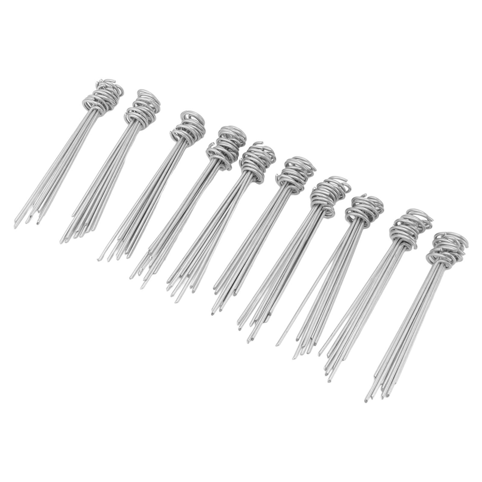 100 Stück Verzinkte, Rostfreie Erdnägel Aus Eisen Für Kunstrasen, Unkrautvlies, Zelte, Gartenplanen Und Sonnenschutznetze