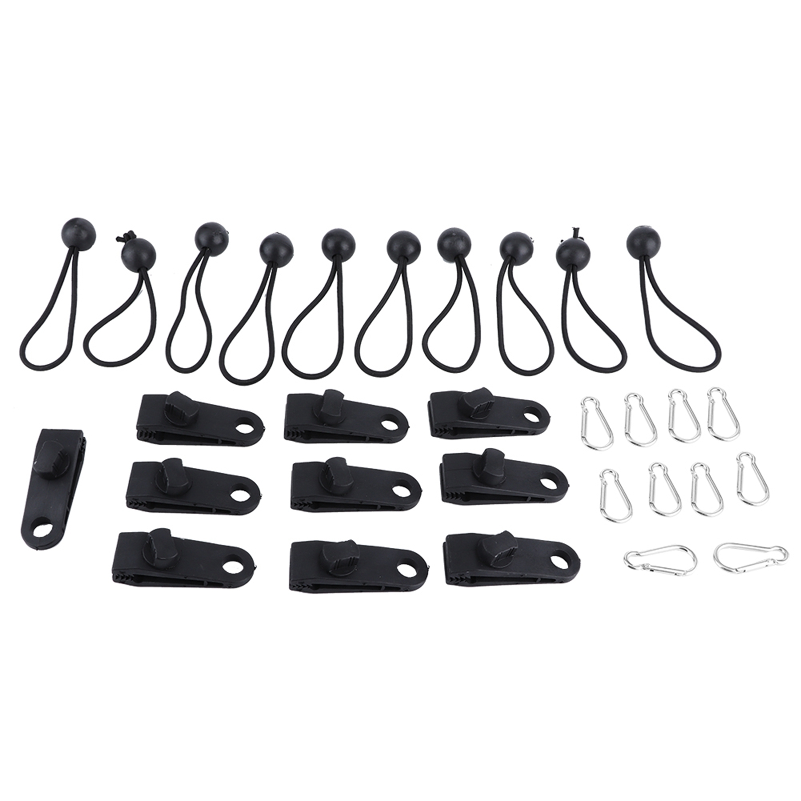 Mehrzweck-windschutz-zeltclip-schnalle, Kugelgummischnüre, Klemmzubehör Für Outdoor-pavillons Und Markisen