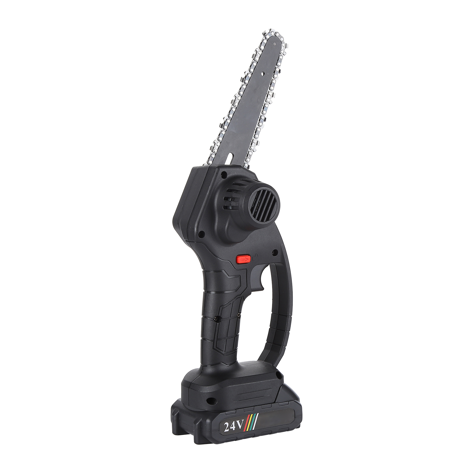 6-zoll-mini-kettensäge, Elektrische Handkettensäge, Leistungsstarke, Wiederaufladbare Elektrosäge, Eu-stecker 100–240 V