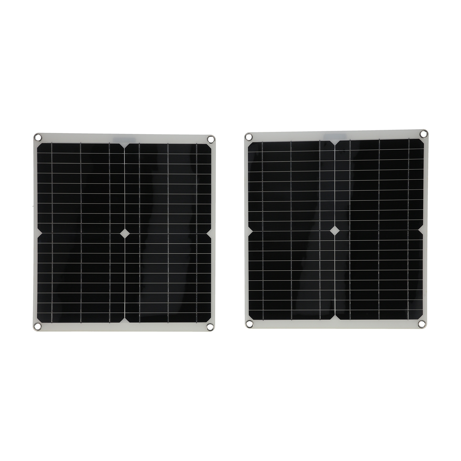 2 Stück Tragbare 25-w-solarpanel-platine 20 V 60 A Solar-laderegler Für Camping-notfälle