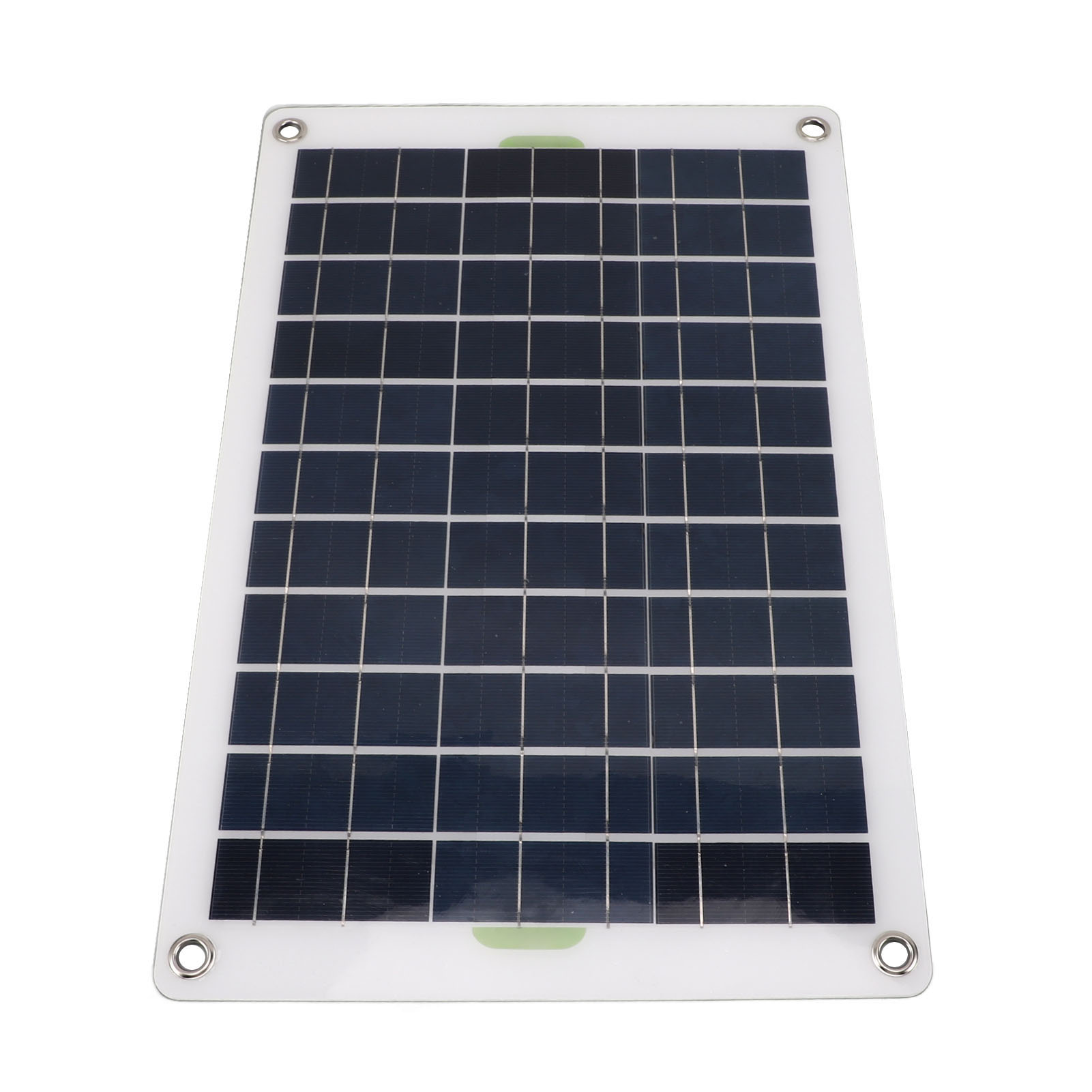 20-w-solarpanel, Hocheffizientes, Dünnes, Leichtes Und Tragbares Solarpanel-ladegerät Mit Zigarettenanzünderanschluss Und Plus-/minus-clips