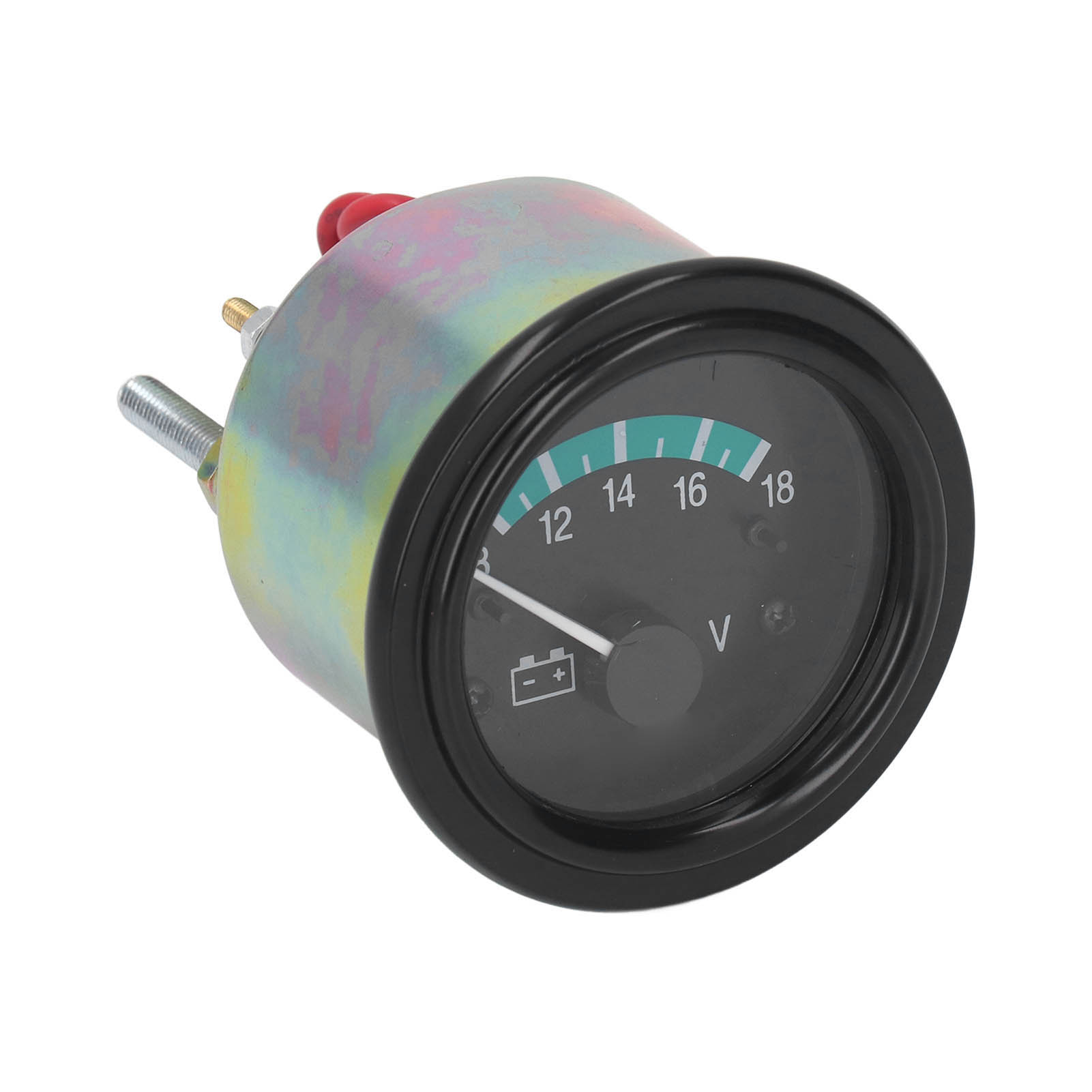12v Kfz-spannungsmesser Aus Kupfer, Universelles Motorvoltmeter, Dieselgenerator-zubehör Für Fahrzeuge, Lkw, Traktoren Und Verbrennungsmotoren