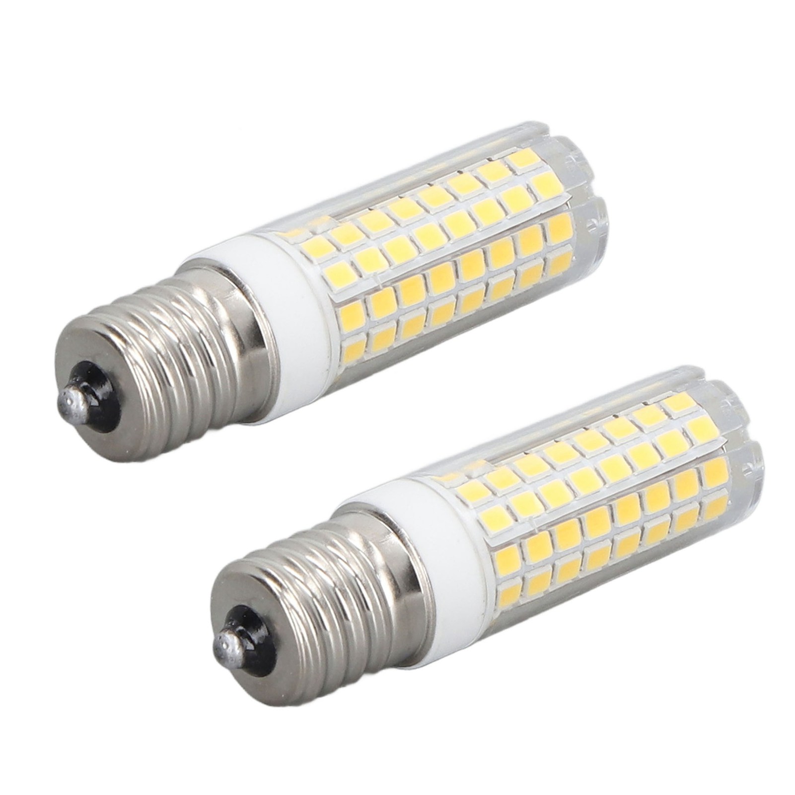 Stück E17 Led-lampen, 102 Leds, 10 W, Dimmbar, Energiesparend, Augenschonend, Keramik-led-maiskolbenlampe, Ac 100–120 V, Natürliches Licht