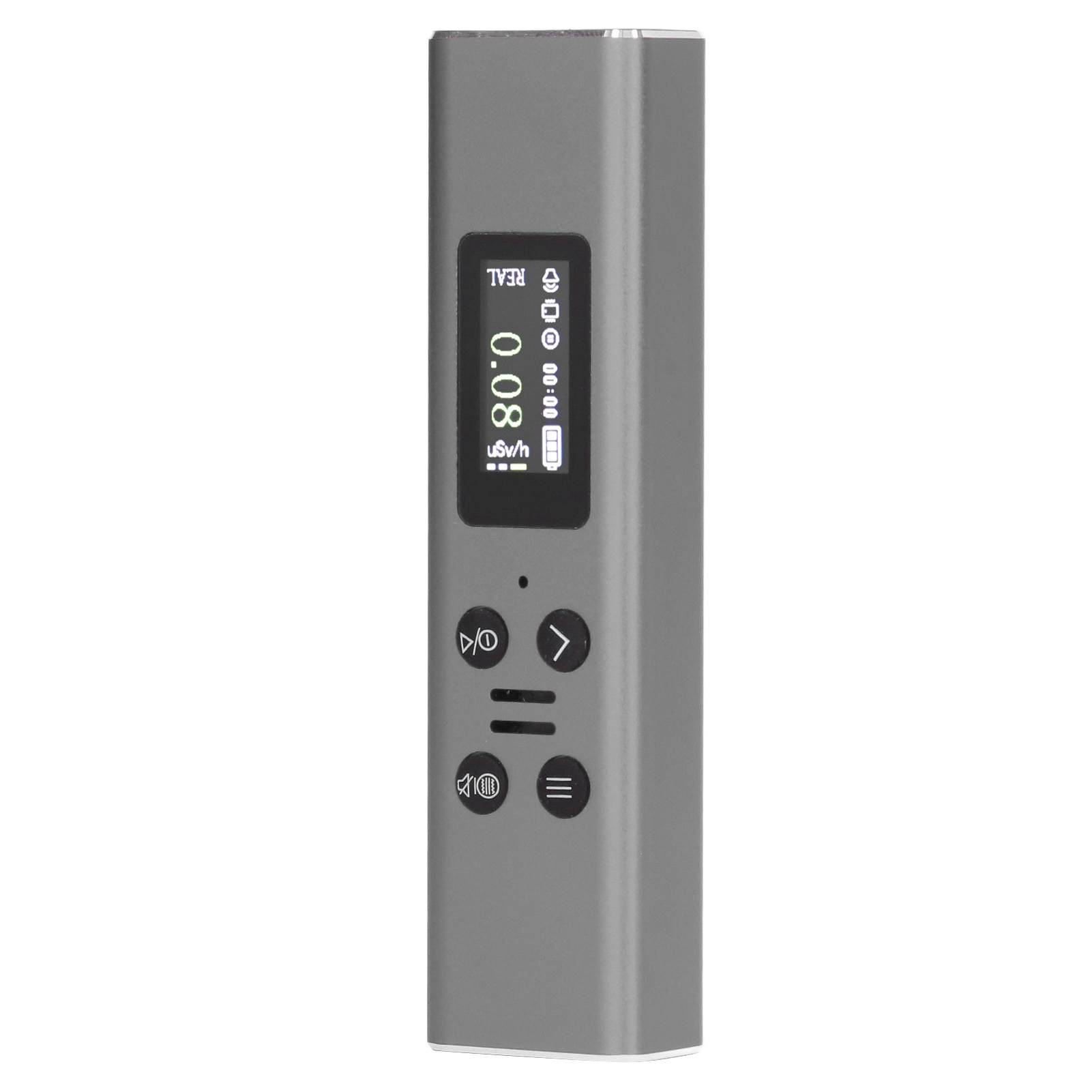 Geigerzähler Mit Usb-ladefunktion, Tft-hd-display, 400-mah-akku, Detektor Für Radioaktive Strahlung Und Silber Für Den Heimgebrauch