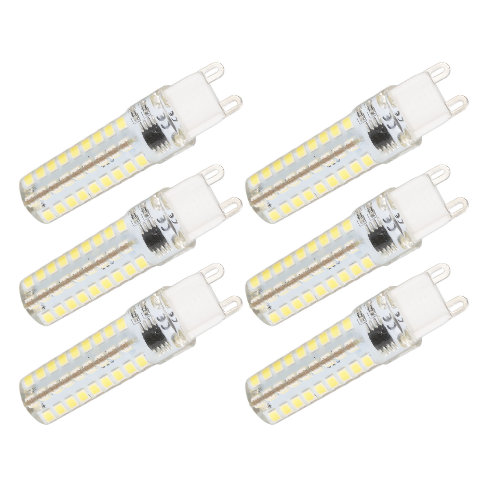 Stück G9 Led-lampen, 450 Lm, Dimmbar, 72 Leds, G9-ersatzlampen Für Die Heimbeleuchtung, 5 W, 100–120 V