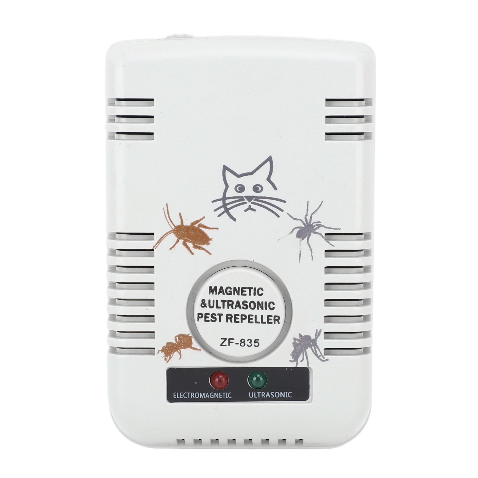 Ultraschall-insektenvertreiber, Steckdosengerät Für Den Innenbereich, Elektromagnetisches Ultraschall-mehrzweckgerät, Eu-stecker 220 V