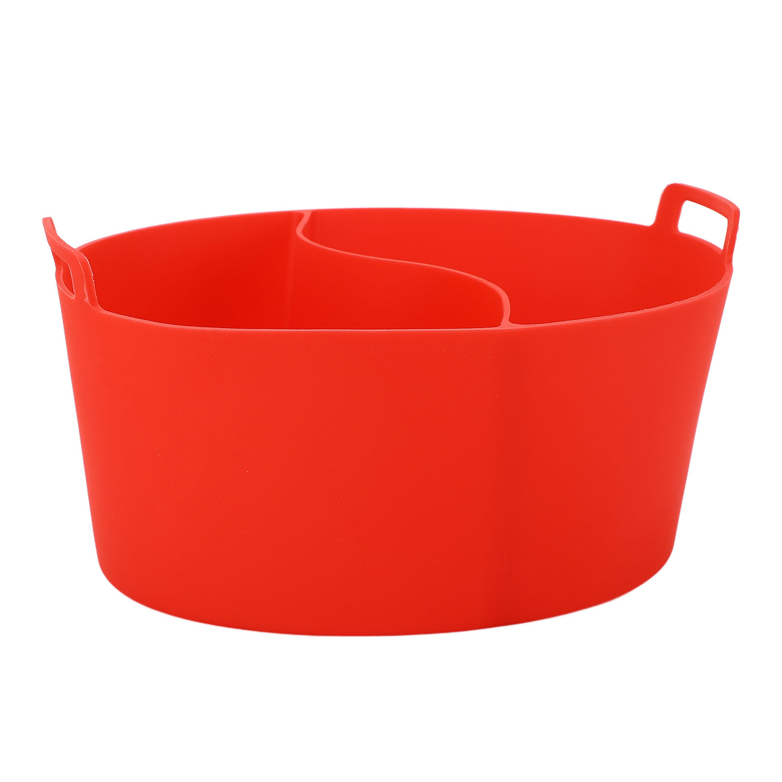 Slow-cooker-einlage Aus Lebensmittelechtem Silikon, Auslaufsicher, Wiederverwendbar, Hitzebeständig, Topftrenner, Rot