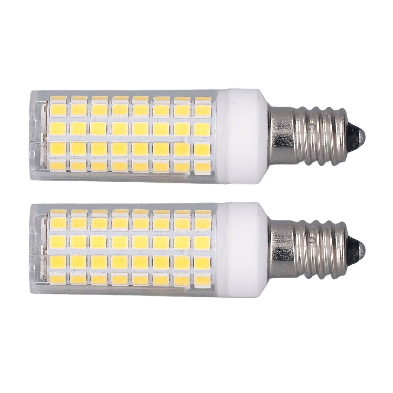 2 Stück Led-maiskolbenlampen, 102 Leds, 10 W, Dimmbar, Pc-keramik, Energiesparend, E12-fassung, Für Die Heimbeleuchtung, Wechselstrom 100–120 V, Natürliches Licht