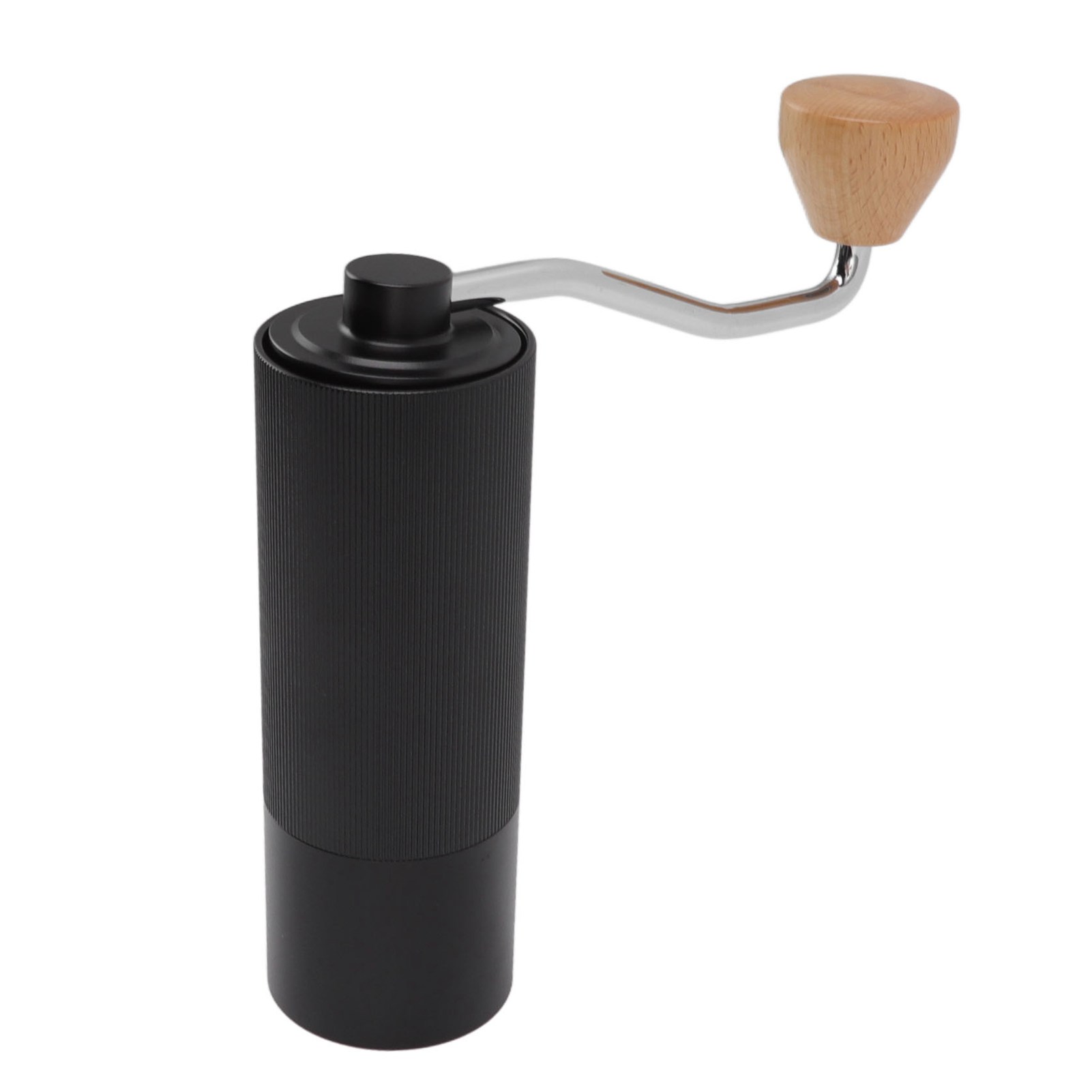 Manuelle Kaffeemühle Aus Aluminiumlegierung, Zweiachsig, Leise Und Tragbar, Mit Konischem Mahlwerk Für Italienischen Kaffee
