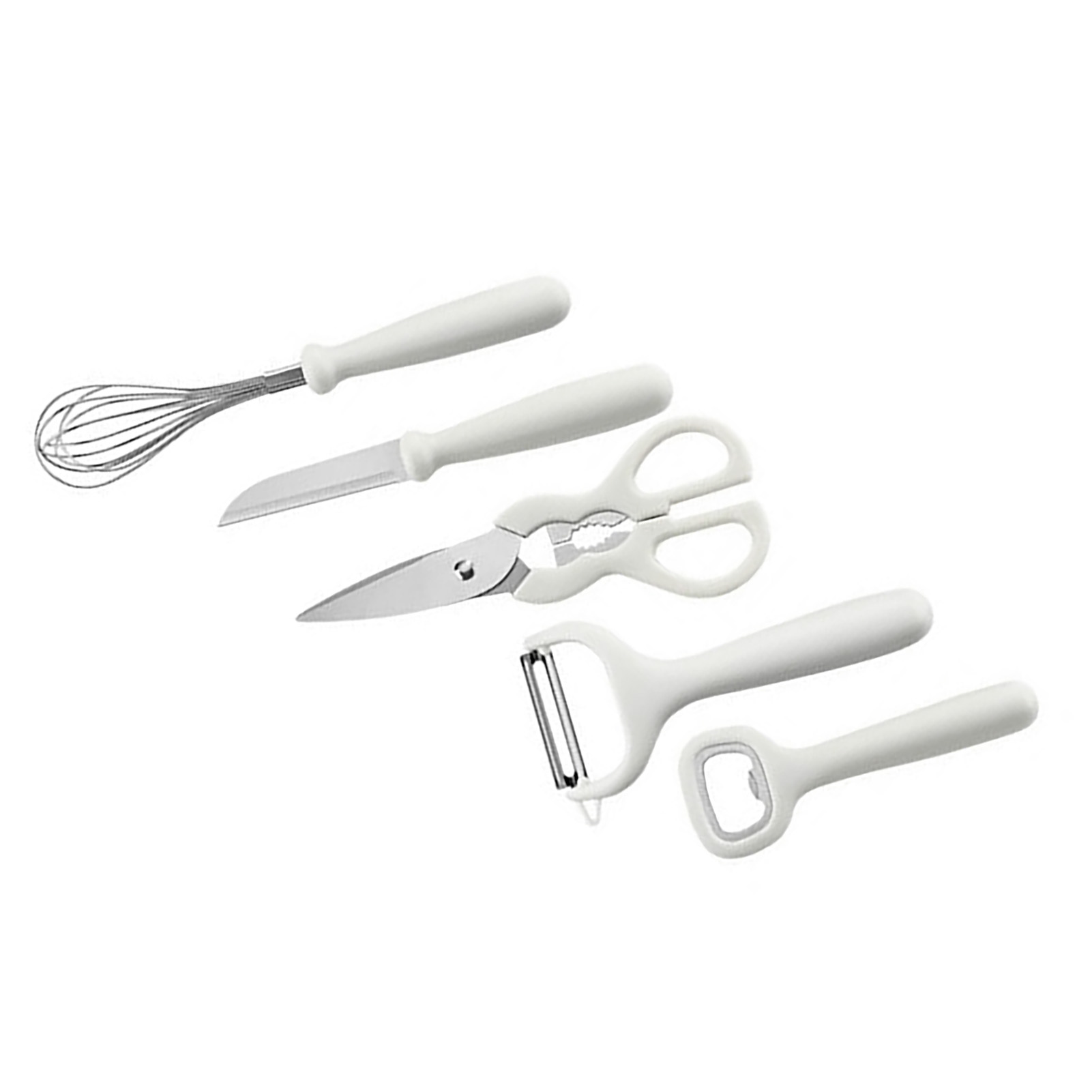 Küchenhelfer-set Mit Aufbewahrungsständer, Multifunktionales 6-teiliges Kochutensilien-set Für Zuhause, Hotel Und Restaurant