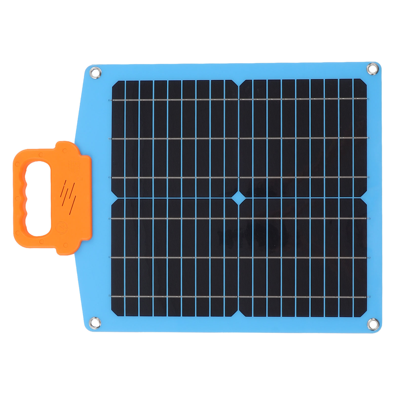 20w 18v Tragbares Solarpanel Monokristallines Silizium Solarpanel Ladegerät Für Wohnmobil Camping Outdoor Fahrzeug Stromversorgung Blau
