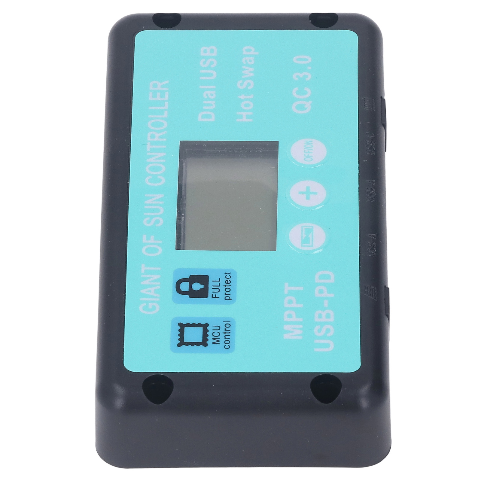 Professioneller 12v/24v Mppt-solarladeregler Mit Usb Pd Qc3.0, Lcd-display Für 40a-batterien
