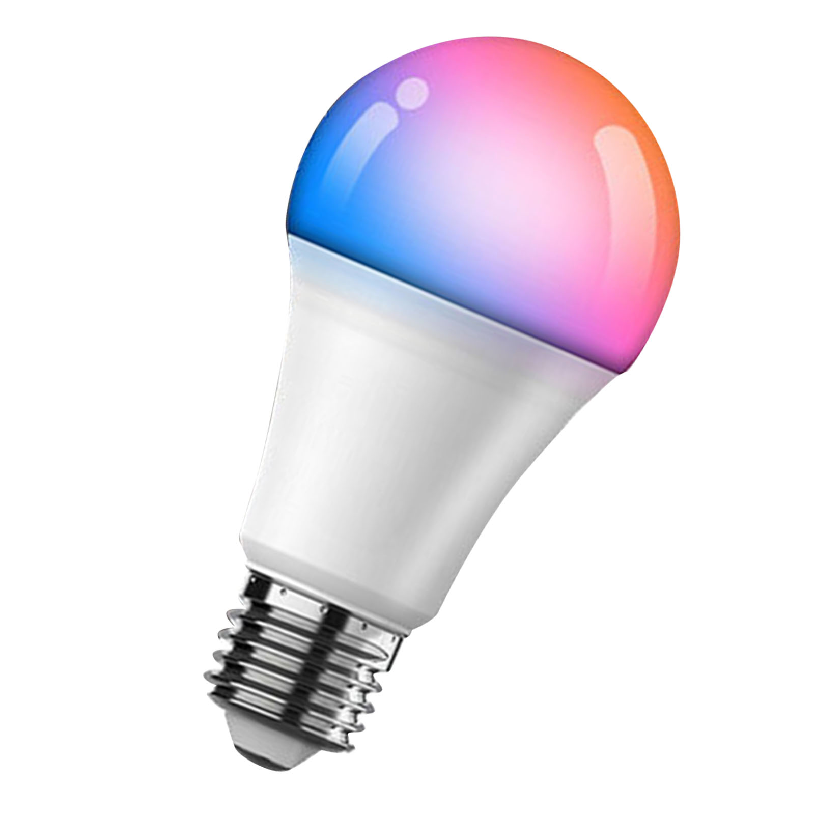 Intelligente Wlan-led-lampe Mit Sprachsteuerung, Farbwechsel (2700–6500 K, Warmweiß), Dimmbar, E27-fassung, 9 W, 100–130 V