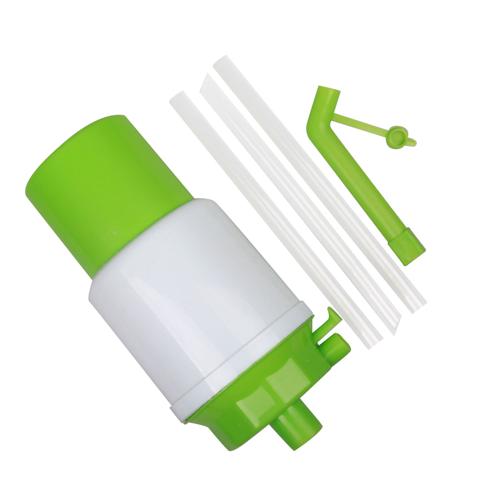 Manuelle Trinkwasserpumpe, Kunststoff, Handbrunnen, Druckpresse, Spender, Grün/weiß