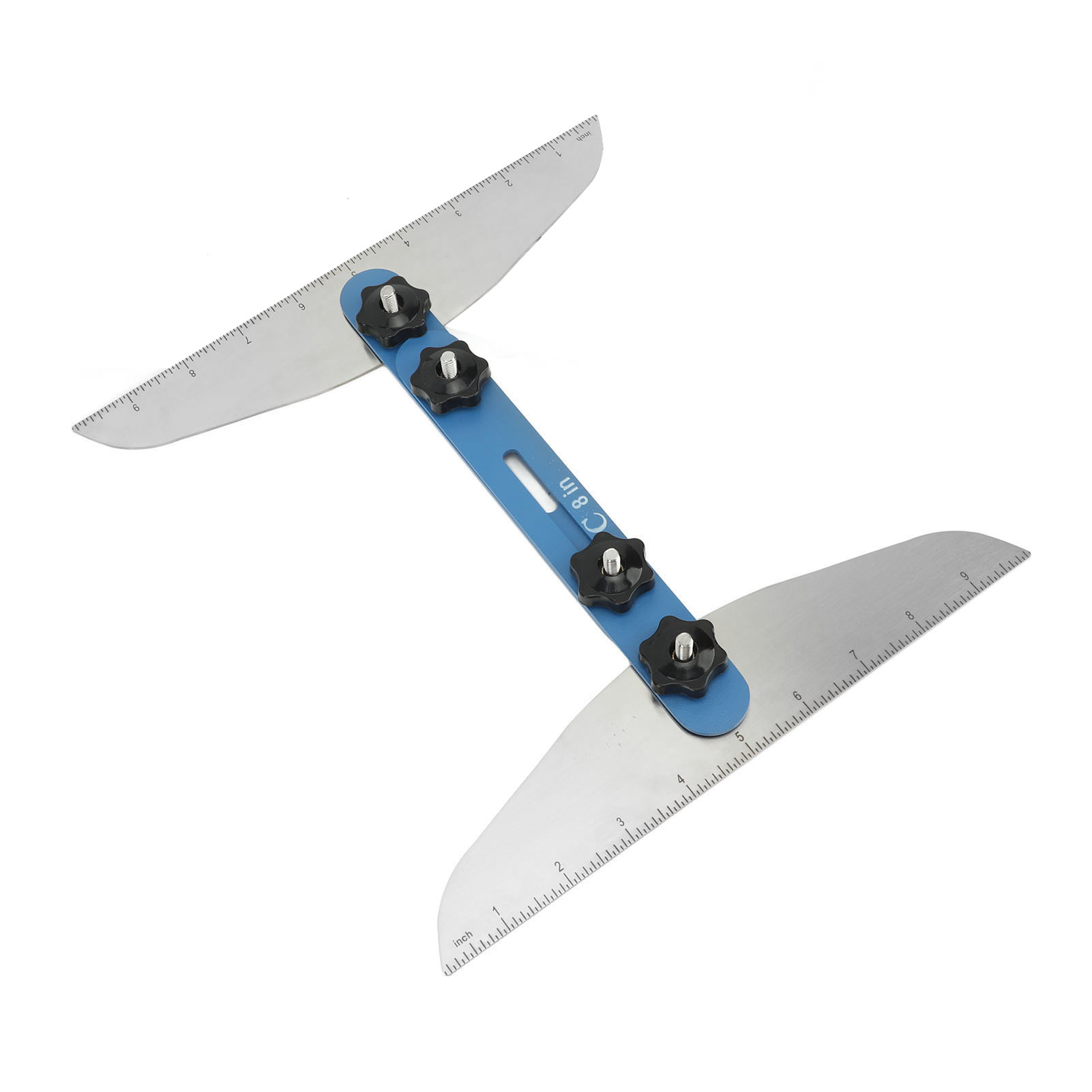 Treppenstufen-schablonen-werkzeugset, Multifunktions-treppenmesswerkzeug Aus Aluminiumlegierung Für Setzstufen Und Trennwände