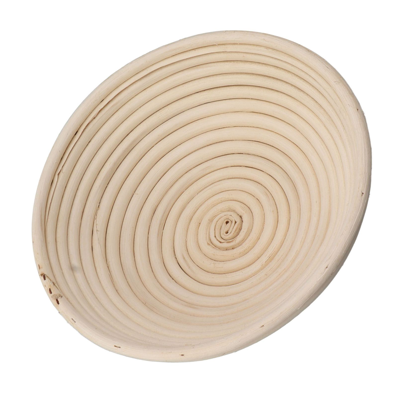 Runder Gärkorb Mit Einlegetuch, Teiggärkorb Aus Rattan, Set Zum Brotbacken, 24,5 Cm Durchmesser