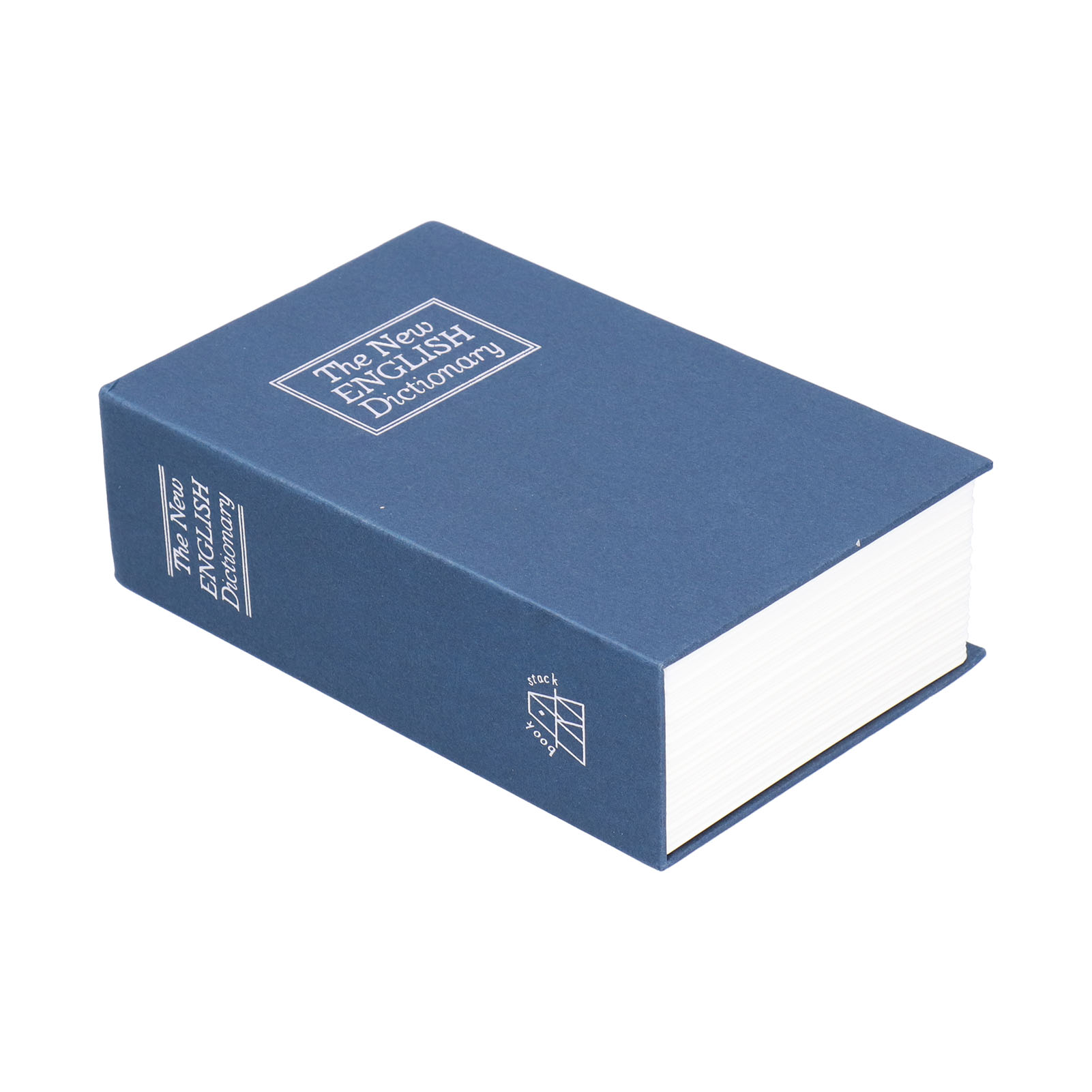 Kleiner Blauer Büchersafe Aus Abs-eisen, Robuste Mini-spardose Mit Schlüssel, Hohes Fassungsvermögen, Ideal Als Geschenk Für Freunde Und Familie