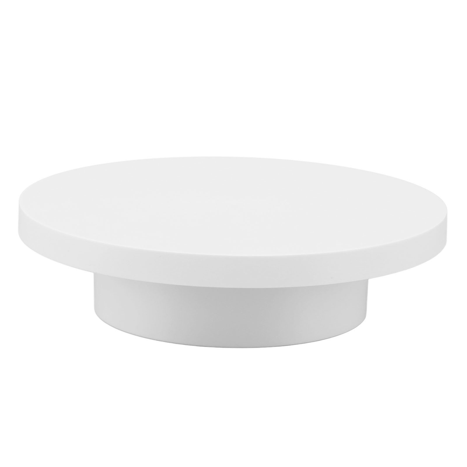 Drehbarer Präsentationsständer, Weiß, Mit Stecker, Fernbedienung, Tragkraft 3 Kg, Automatischer Drehständer Für Produkte, Durchmesser 15 Cm / 5,9 Zoll