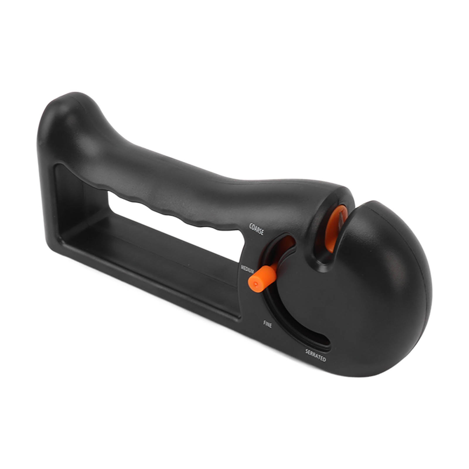 Messerschärfer, 4-stufig Verstellbar, Manuell, Für Küchenmesser, Orange