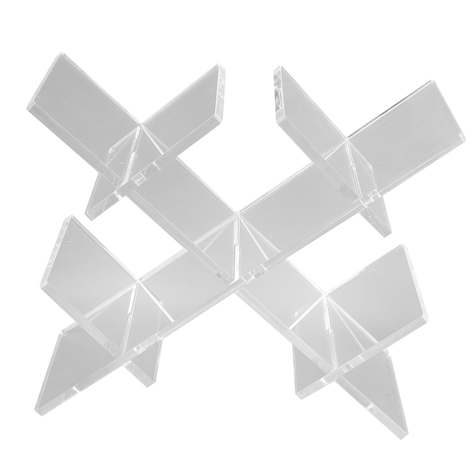 Weinregal Für Die Arbeitsplatte, Freistehend, 5 Flaschen, Transparentes Acryl-tischregal