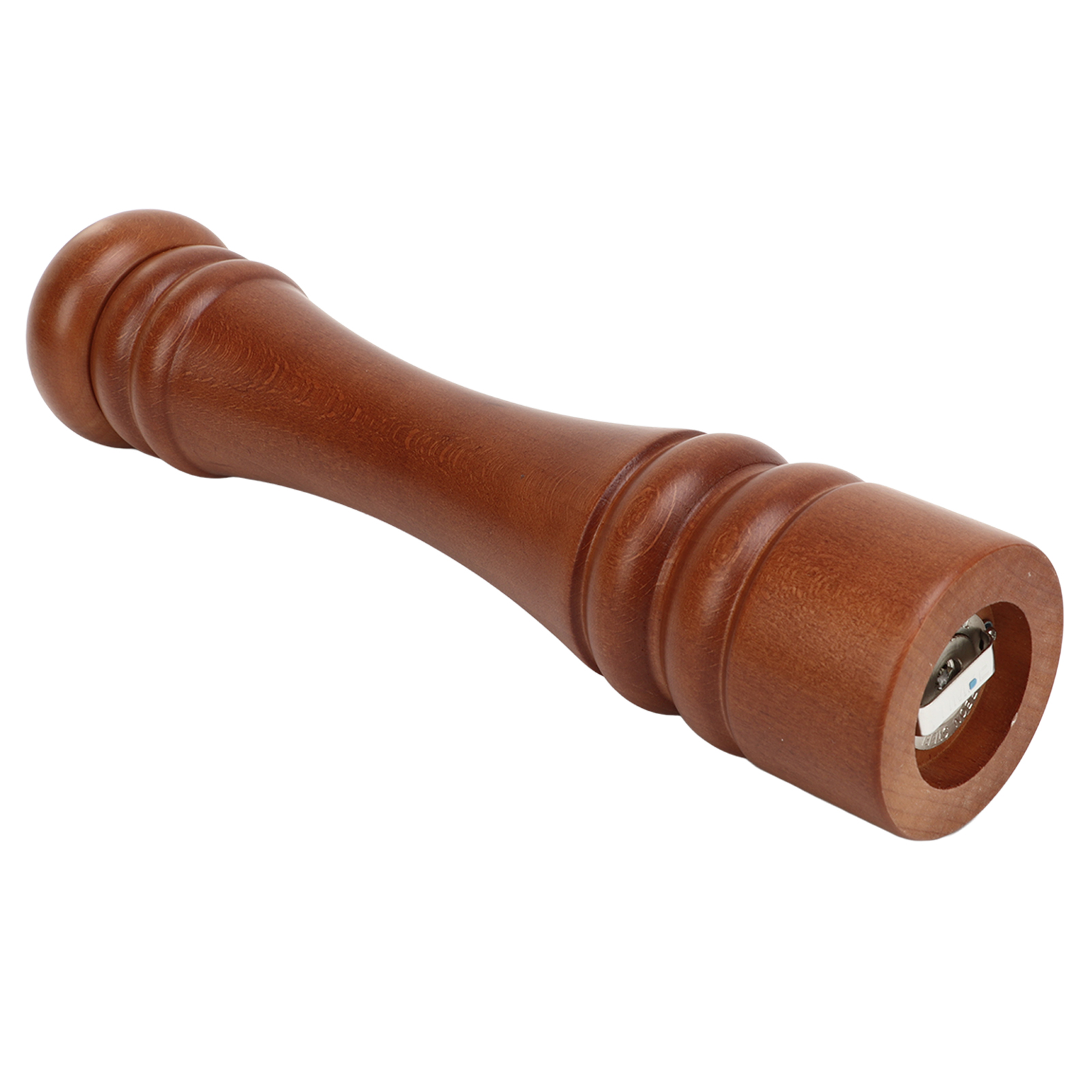 Nachfüllbare, Rostfreie Edelstahl-pfeffermühle Aus Holz, Manuelle Salz- Und Pfeffermühle Für Küche Und Garten, 32 Cm / 12,6 Zoll