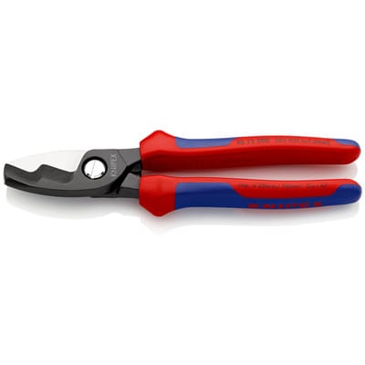 Kabelschere 95 12 200 SB Doppelschneide brüniert Mehrkomp. ø20mm 200mm