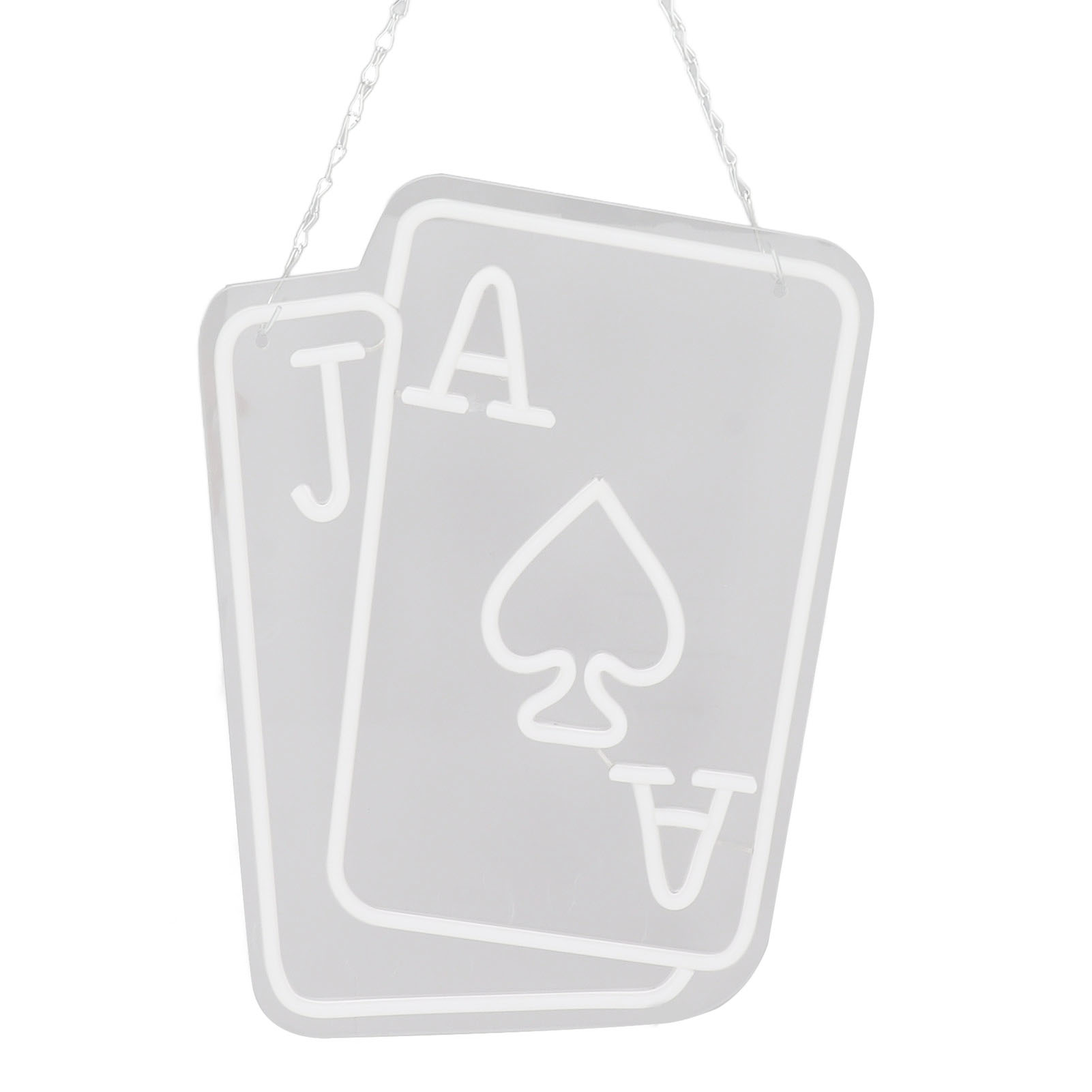 Poker-led-neonreklamen, Spielkarten-neonreklamen Für Die Wanddekoration, Schlafzimmer, Casino, Bar, Hotel, Spielzimmer, Geburtstagsfeier, J Poker