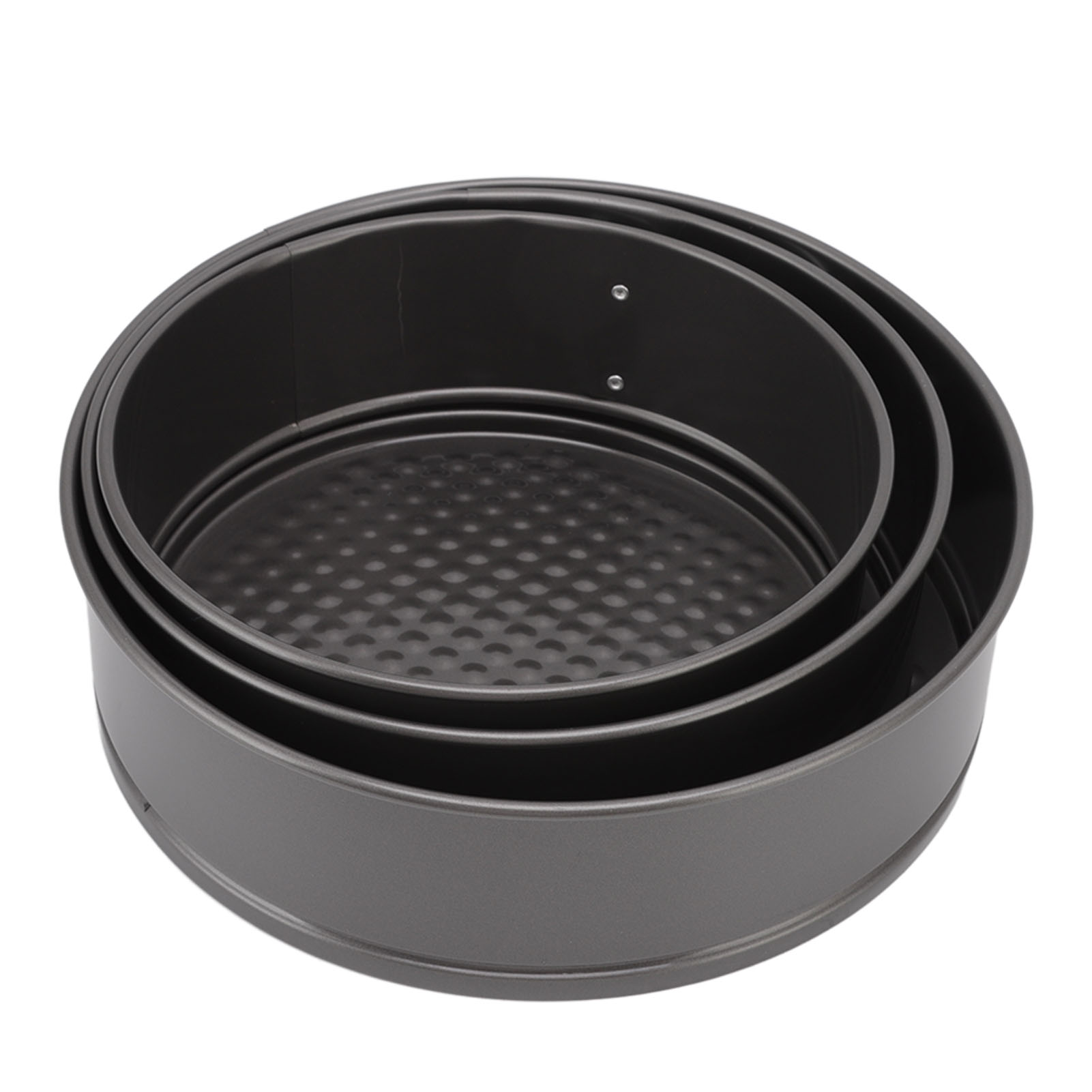 3-teiliges Kuchenform-set, Runde Springform Mit Herausnehmbarem Boden, Verhindert Anhaften, Ideal Für Käsekuchen, Pizza Und Brot (24/26/28 Zoll).
