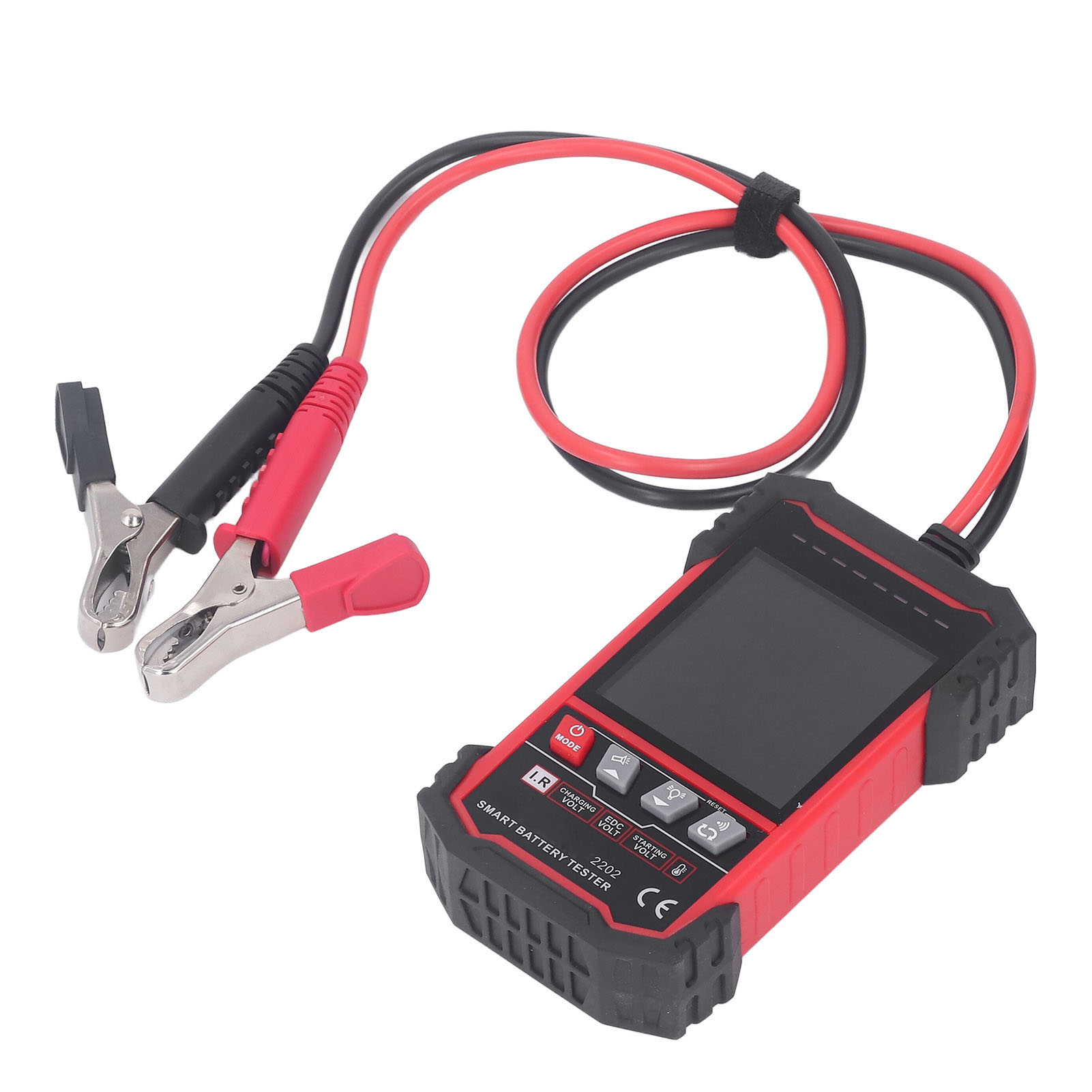 Batterietester Mit Großem Display, Automatischer Spannungs- Und Temperaturprüfung, Geeignet Für 12-v- Und 24-v-batterien