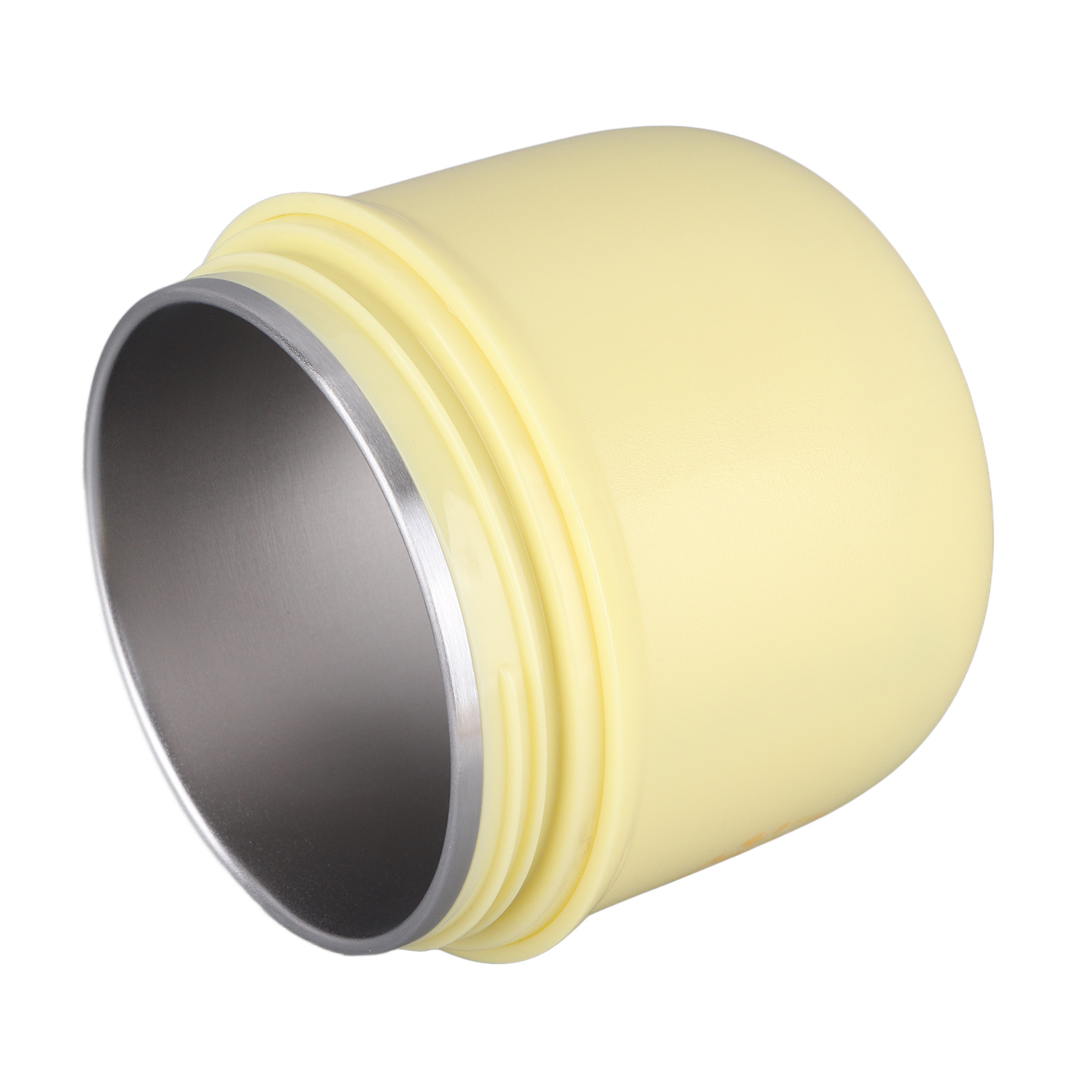Isolierter Suppenbecher 520 Ml, Edelstahl, Klein, Tragbar, Auslaufsicher, Isolierter Frühstücksbecher, Gelb