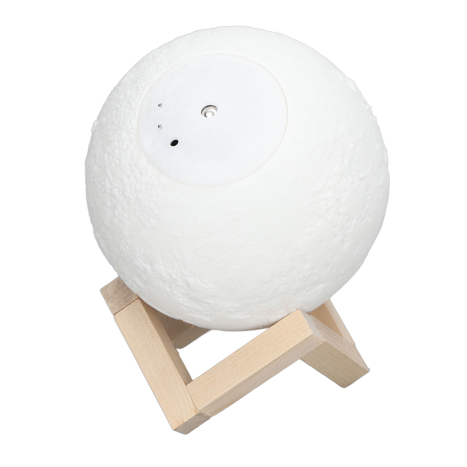 3-in-1 Luftbefeuchter In Holzoptik Mit Aromatherapie-diffusor, Farbigem Nachtlicht, Leisem Usb-anschluss Und 880 Ml Fassungsvermögen Für Schlafzimmer Und Büro