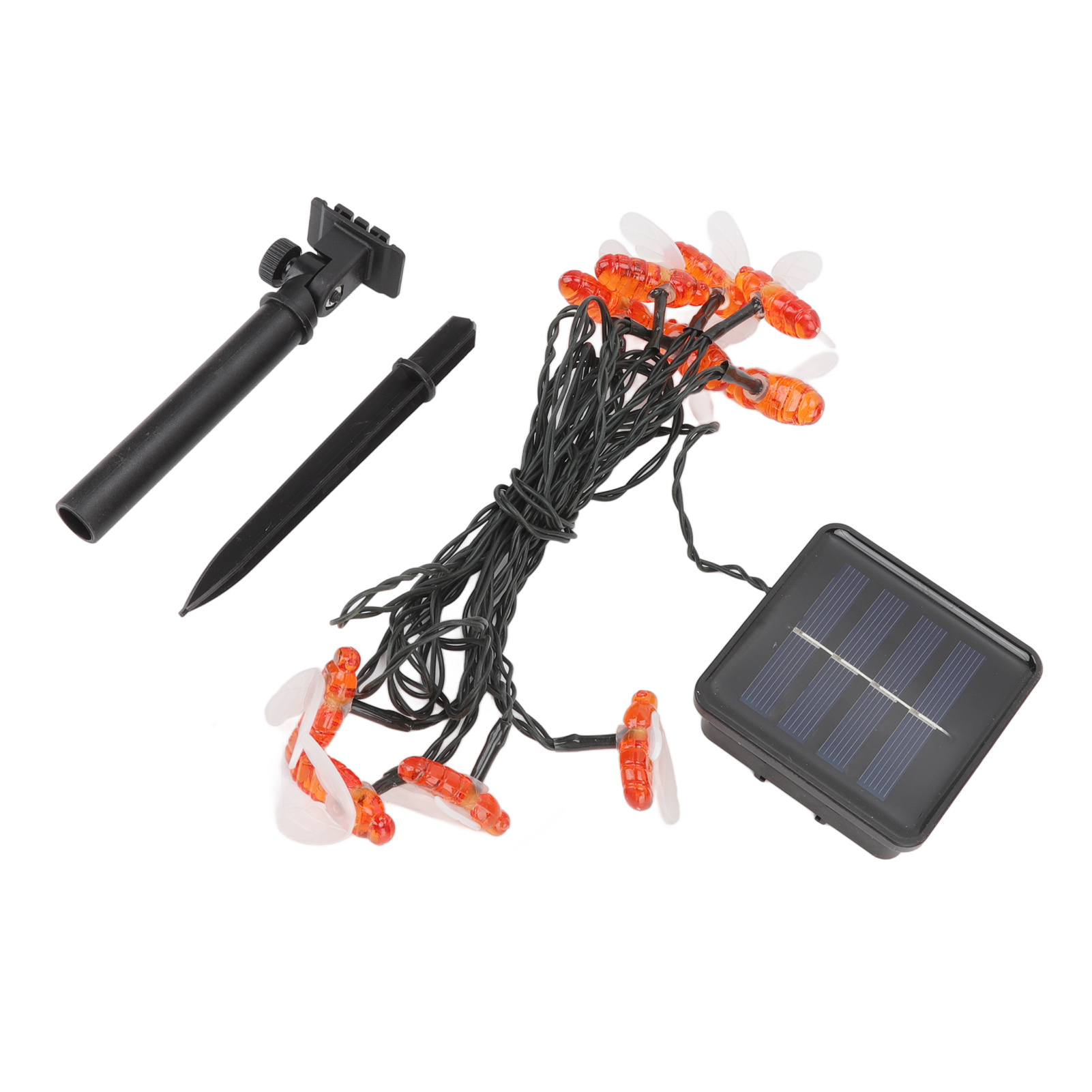 10 Led Solar-lichterkette, Wasserdicht, In Bienenform, Lichterkette, Weihnachtsdekoration, Insektenlampe