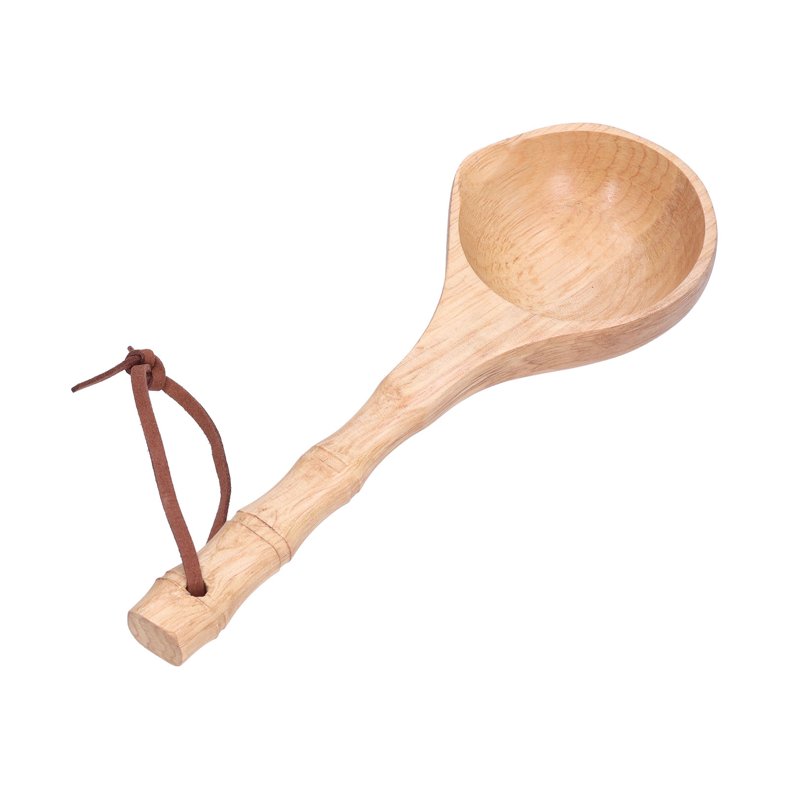 Holzlöffel Mit Langem Griff, Robust, Suppenlöffel, Breilöffel, Küchenhelfer, Helle Farbe