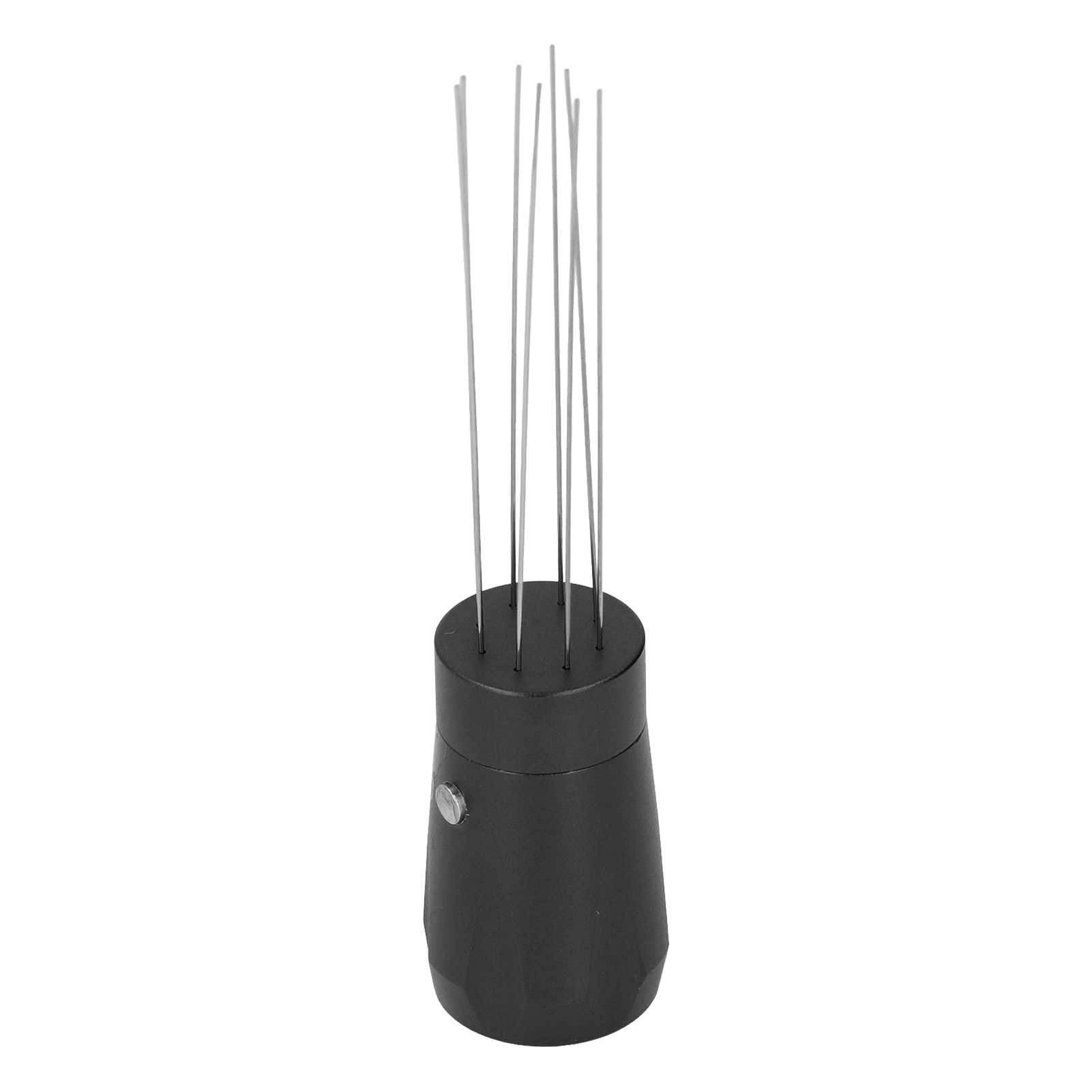 Kaffeeverteiler Aus Edelstahl-aluminium-legierung Mit Ergonomischem Griff Und Einfacher Reinigung – Ideal Für Cafés. Schwarz Mit Magnet.