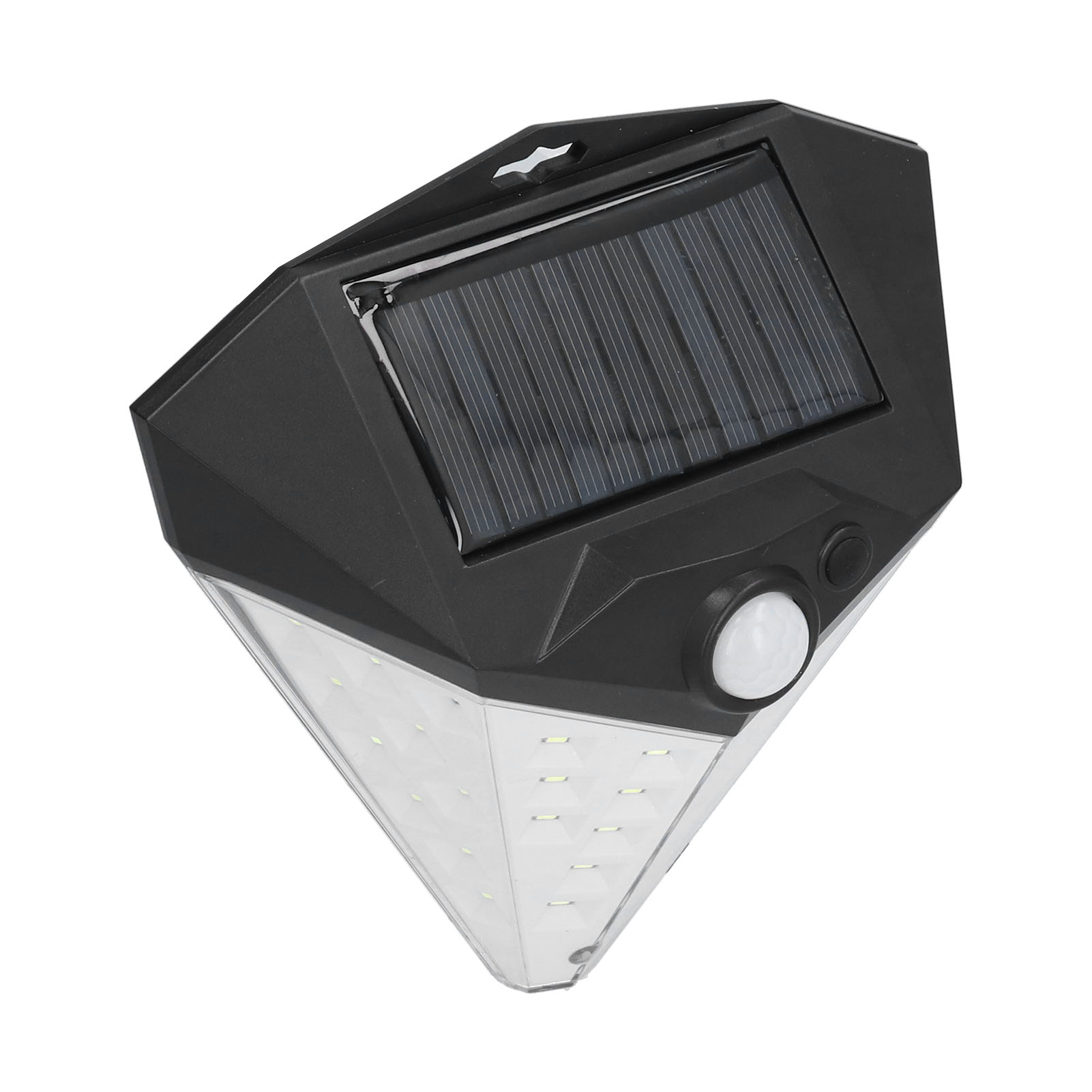 Solarbetriebene Außenleuchten Mit Infrarot-bewegungsmelder (120° Erfassungswinkel), Ip65 Wasserdicht, Wiederaufladbar