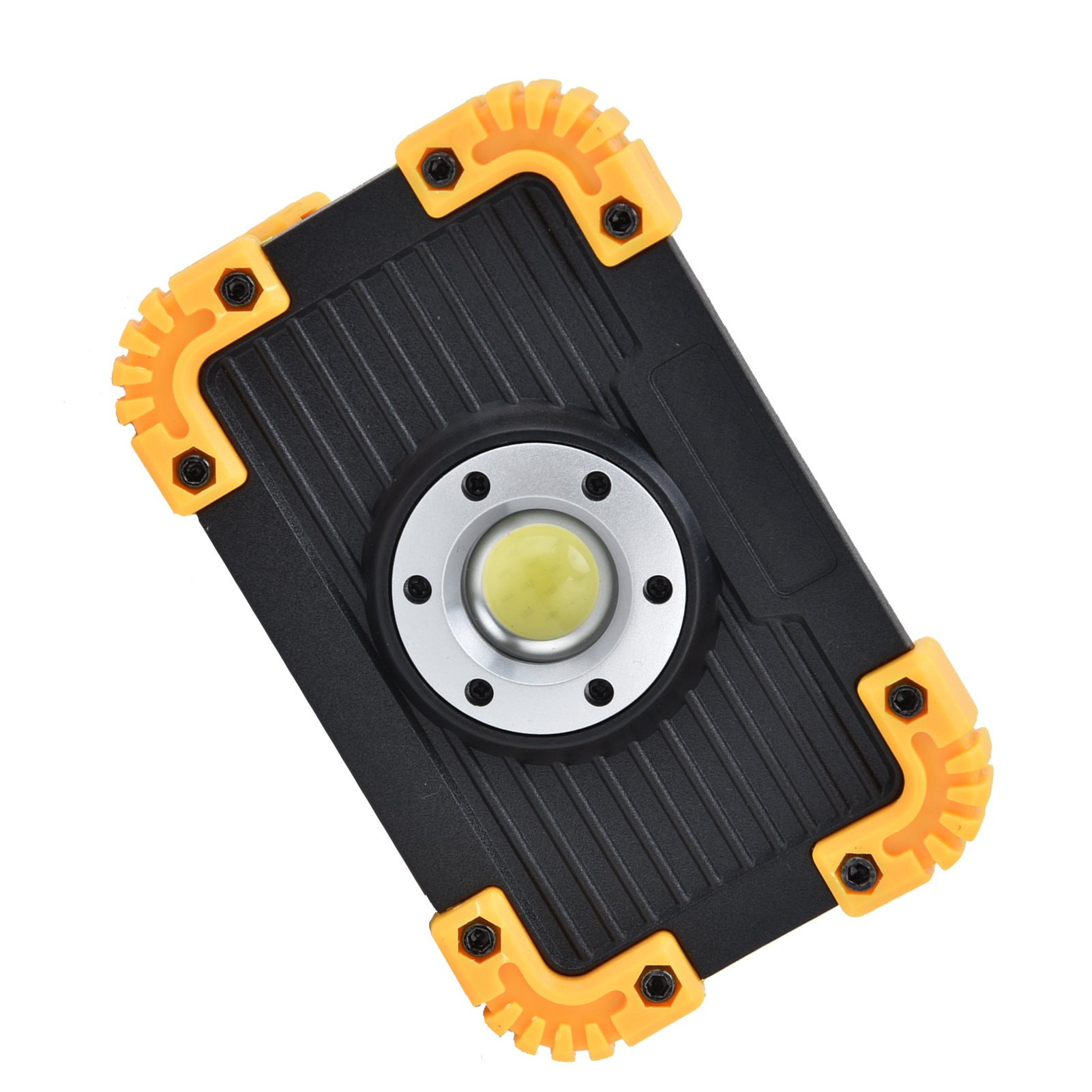Led-notfluter, Mini-cob-arbeitsleuchte, Tragbar, Rund, Usb-ladefunktion, Campingleuchte Für Den Außenbereich