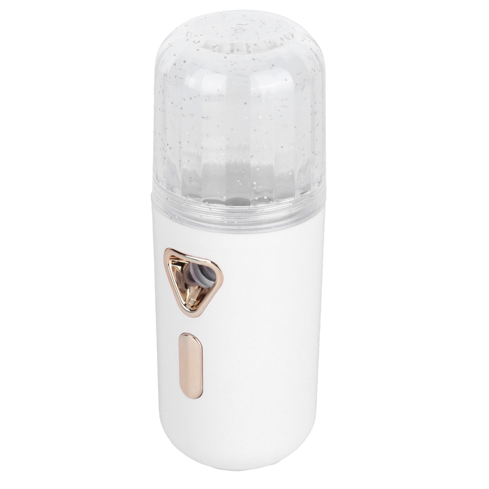 30 Ml Mini-gesichtsbefeuchter, Tragbar, Nano-zerstäubung, Usb-ladefunktion, Gesichtsspray, Weiß