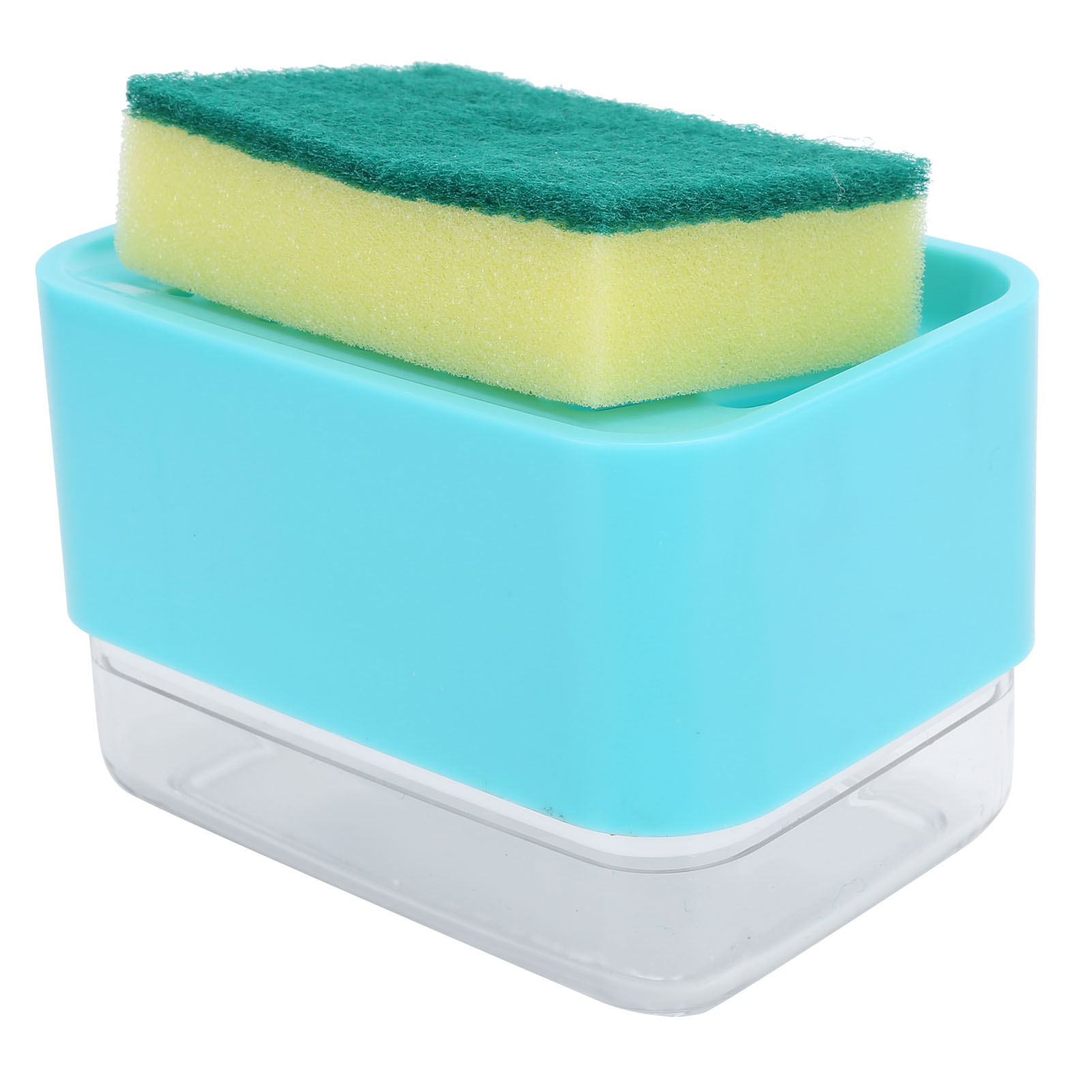 Automatischer Flüssigseifenspender Mit Druckknopf Für Küchenspülen Und Arbeitsplatten, Grün